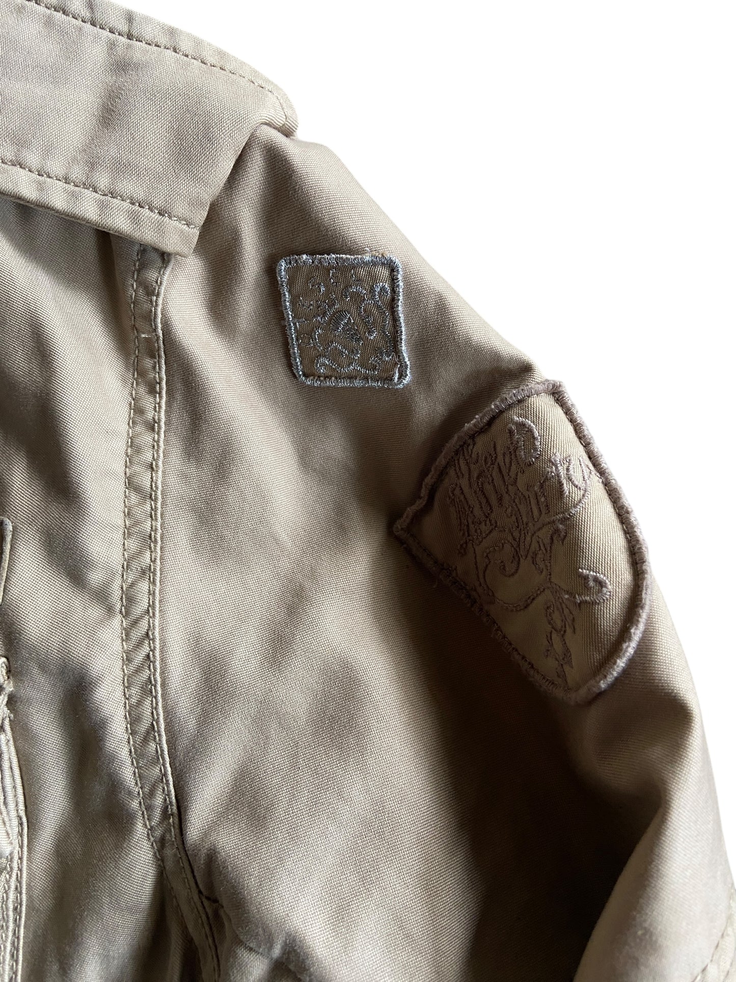 VTG Women's Diesel Khaki Jacket Sz S