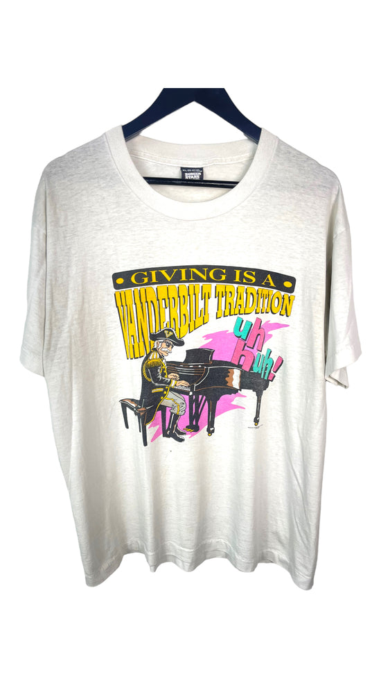 Load image into Gallery viewer, Preowned Vanderbilt Tradition Piano Tee Sz Large
