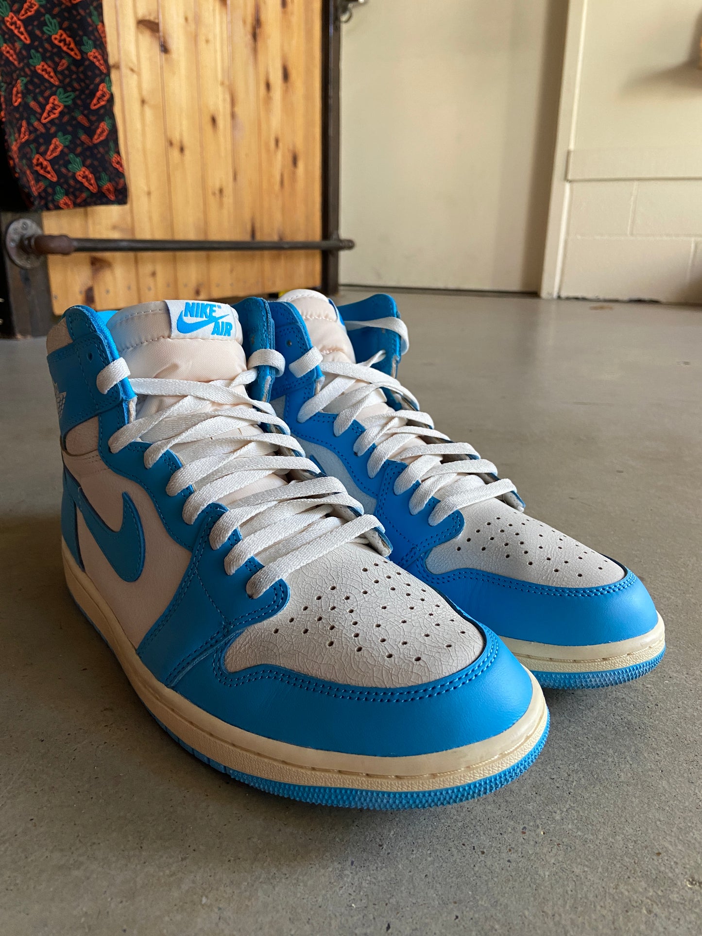 Preowned Jordan 1 Retro High OG UNC Reimagined Sz 11.5M/13W