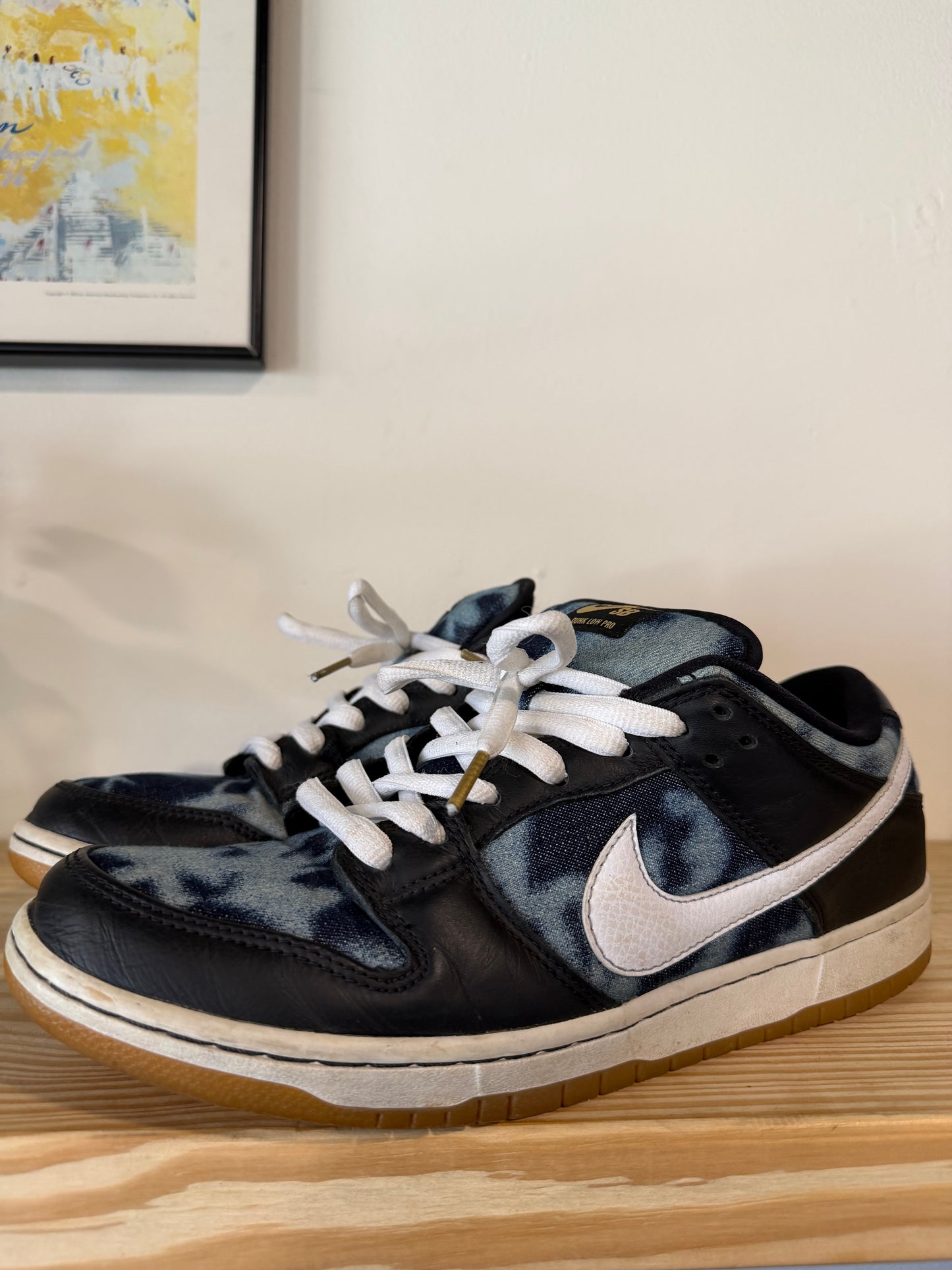 Preowned Nike SB QS Fast Times Black Size 10.5M/12W