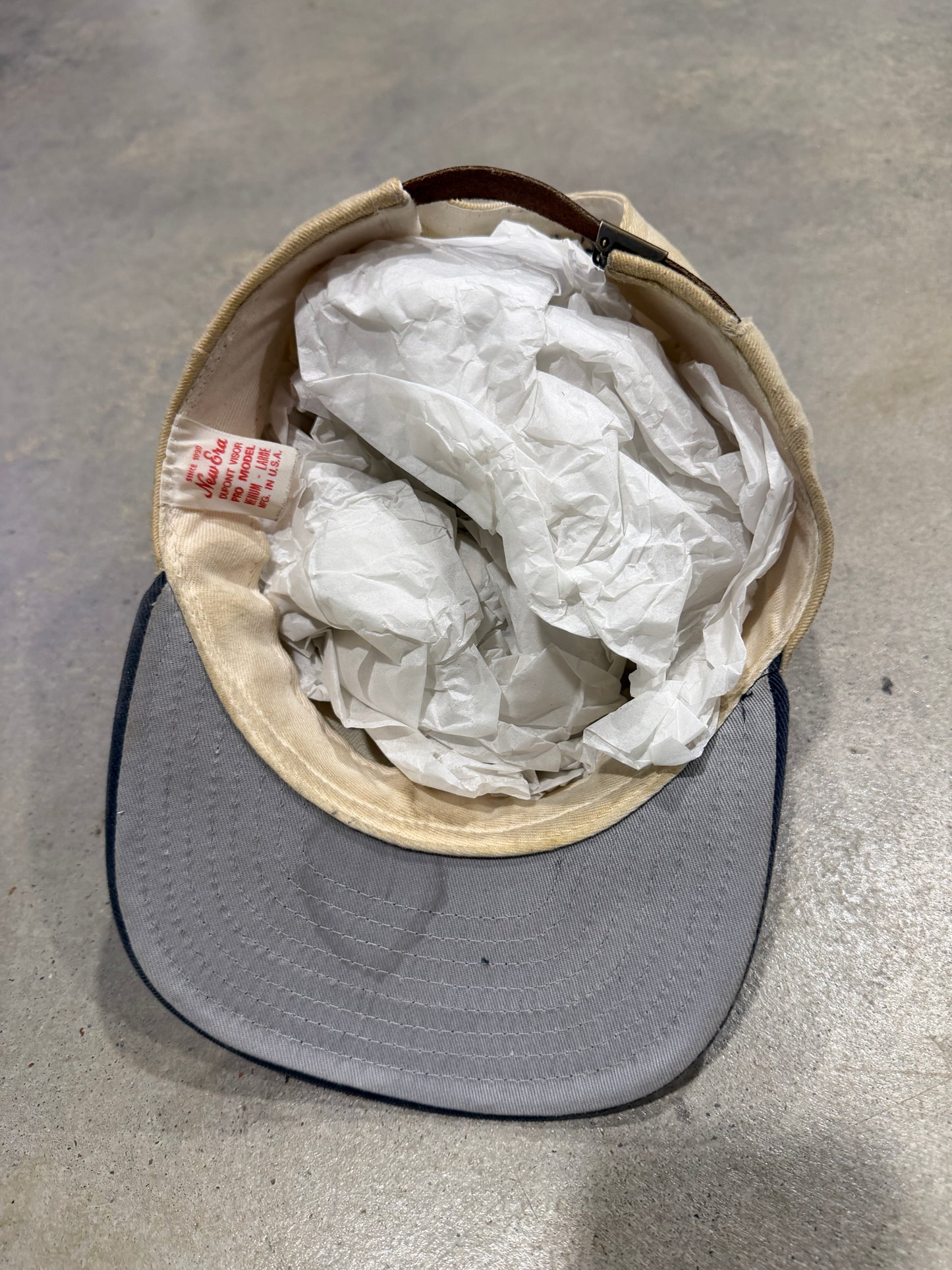 VTG Mercedes Benz Promotional Leather Strapback Hat