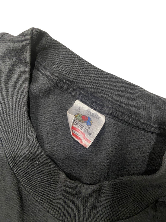 VTG Lari White Lead My Not Into Temptation Tee Sz M/L