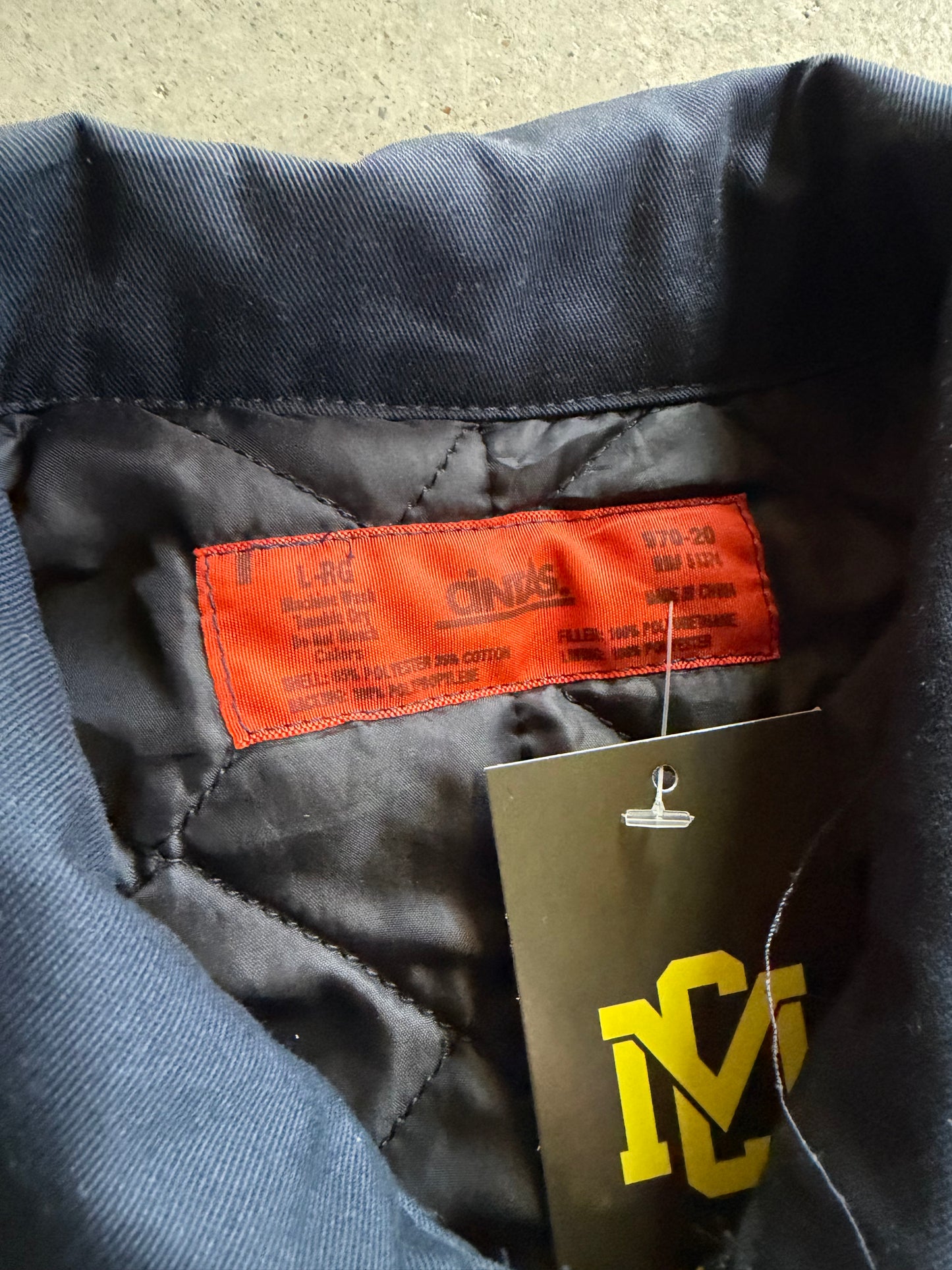 VTG Home City Ice Work Jacket Sz XL