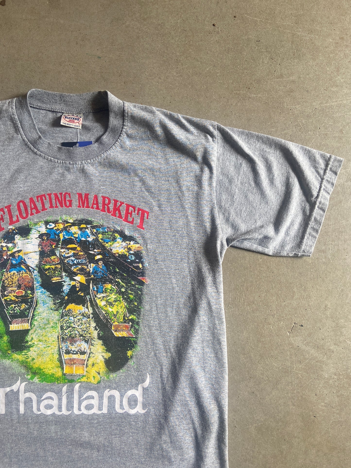 VTG Thailand Floating Market Tee Sz M/L