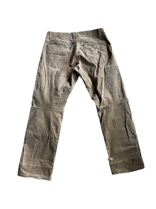 Kuhl Brown Vintage Patina Dye Pants Sz 37x32