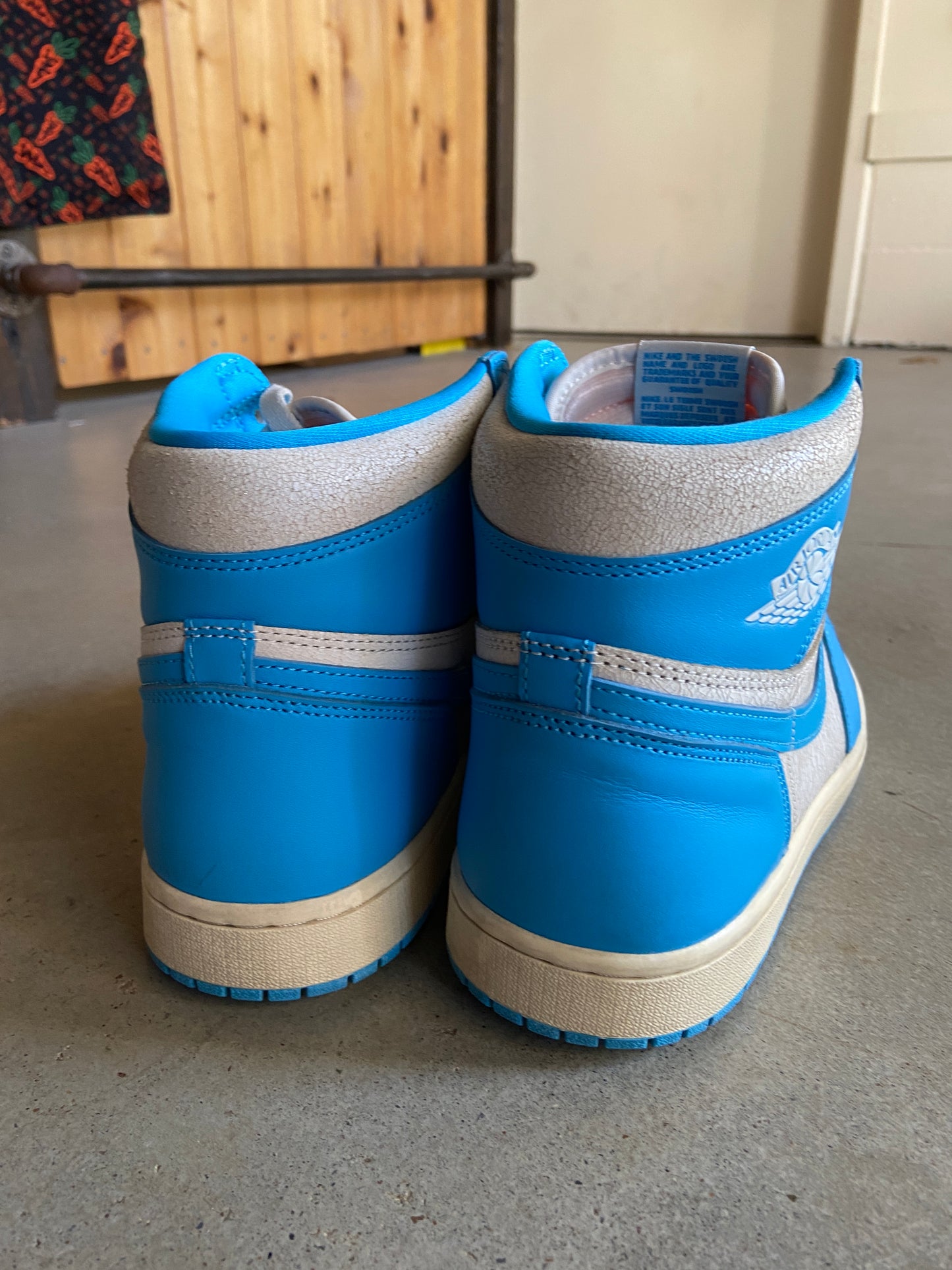 Preowned Jordan 1 Retro High OG UNC Reimagined Sz 11.5M/13W