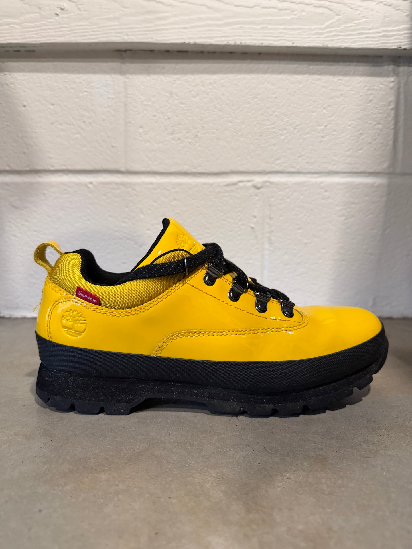 Timberland Supreme x Euro Hiker Low "Yellow Black" Sz 8.5M/10W