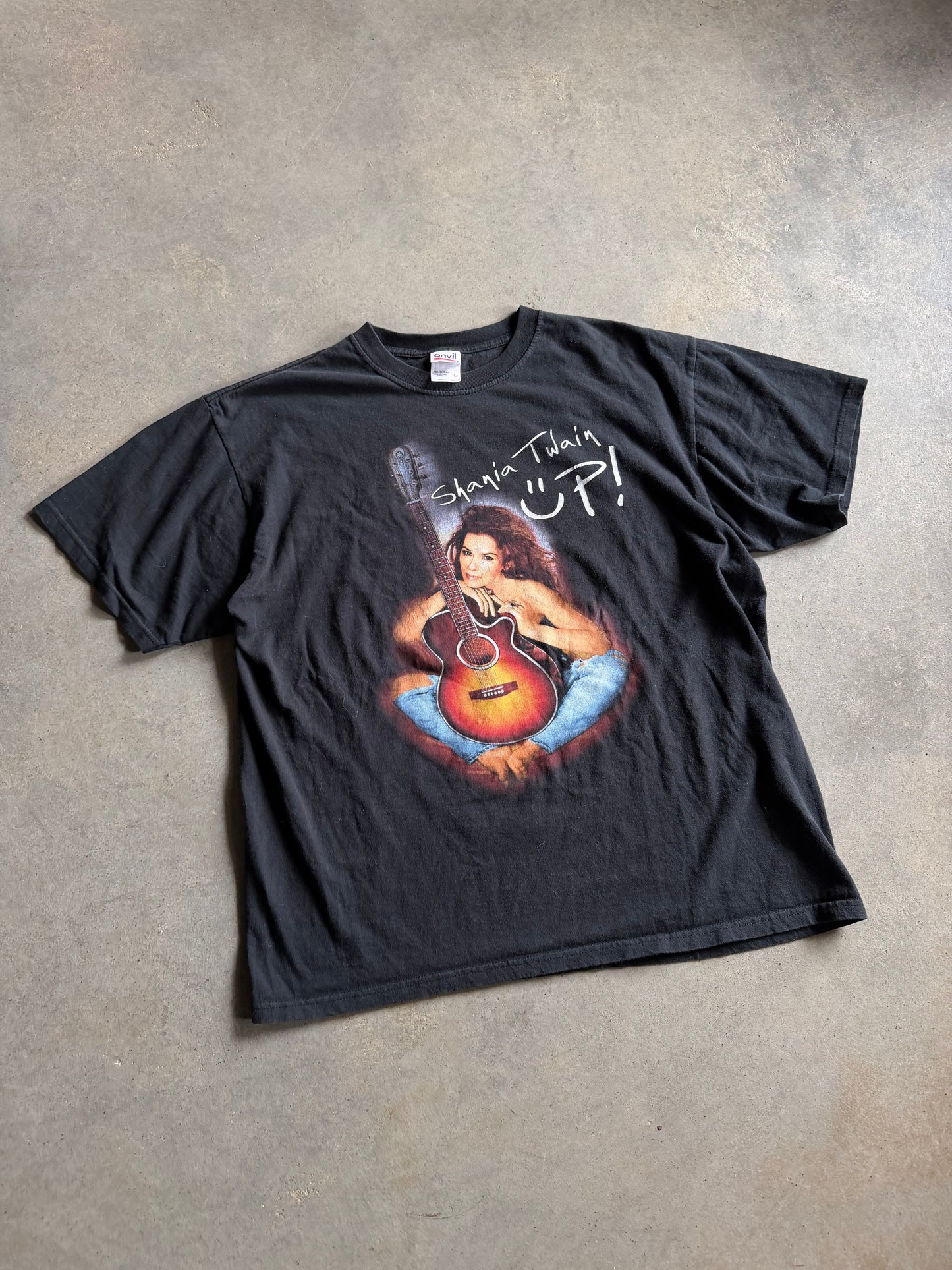 VTG Shania Twain Up Tour Tee Sz L