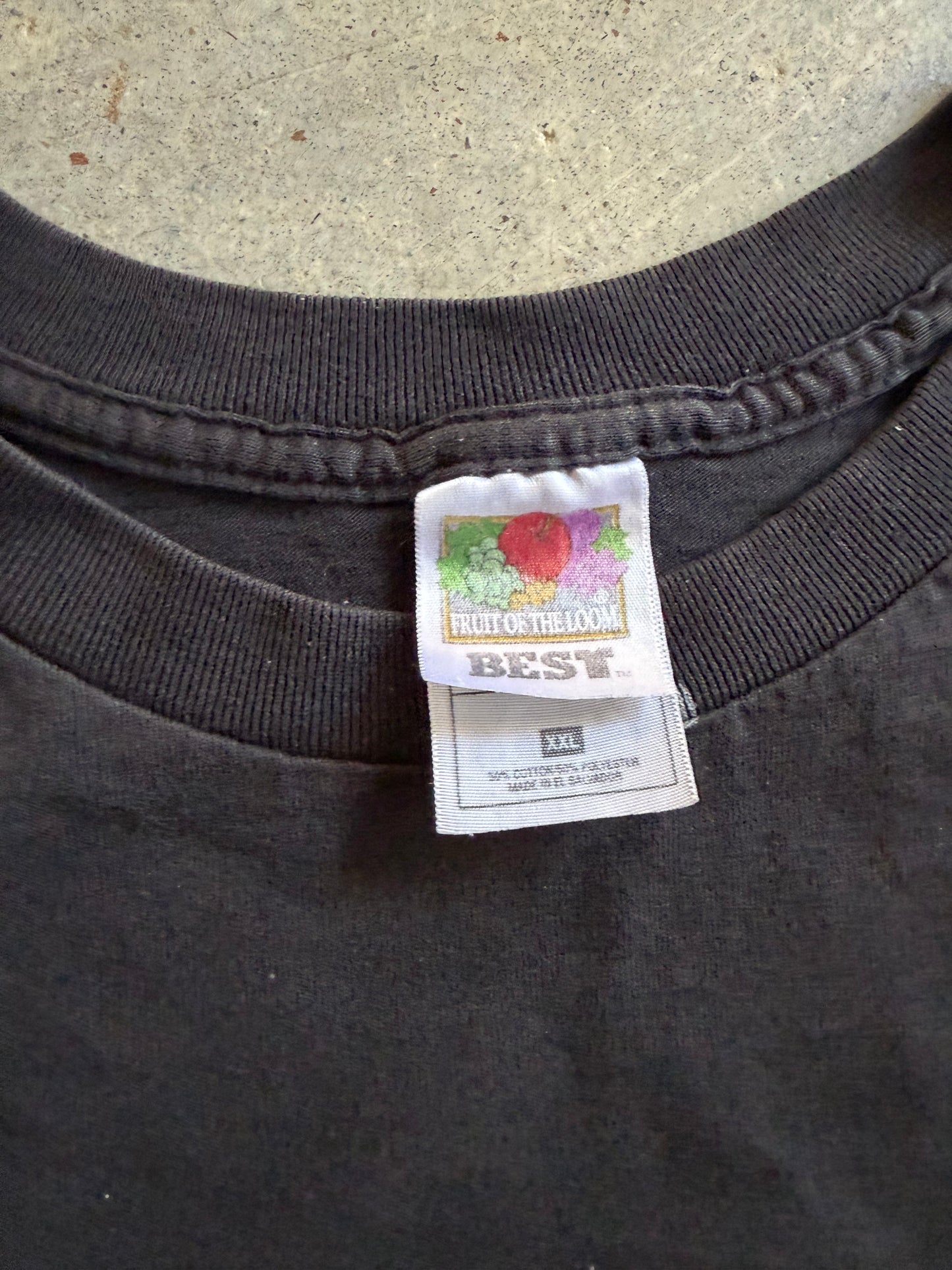 VTG Bottom Boy Recordz We Represent Tee Sz 2XL