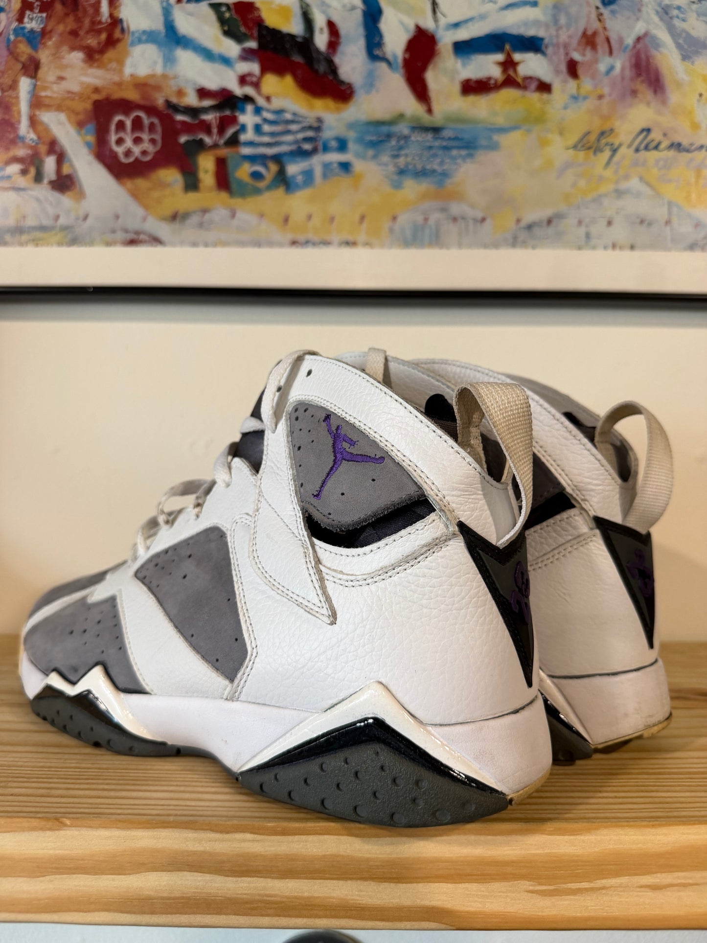 Preowned Jordan 7 Retro Flint 2005 Sz 12M/13.5W