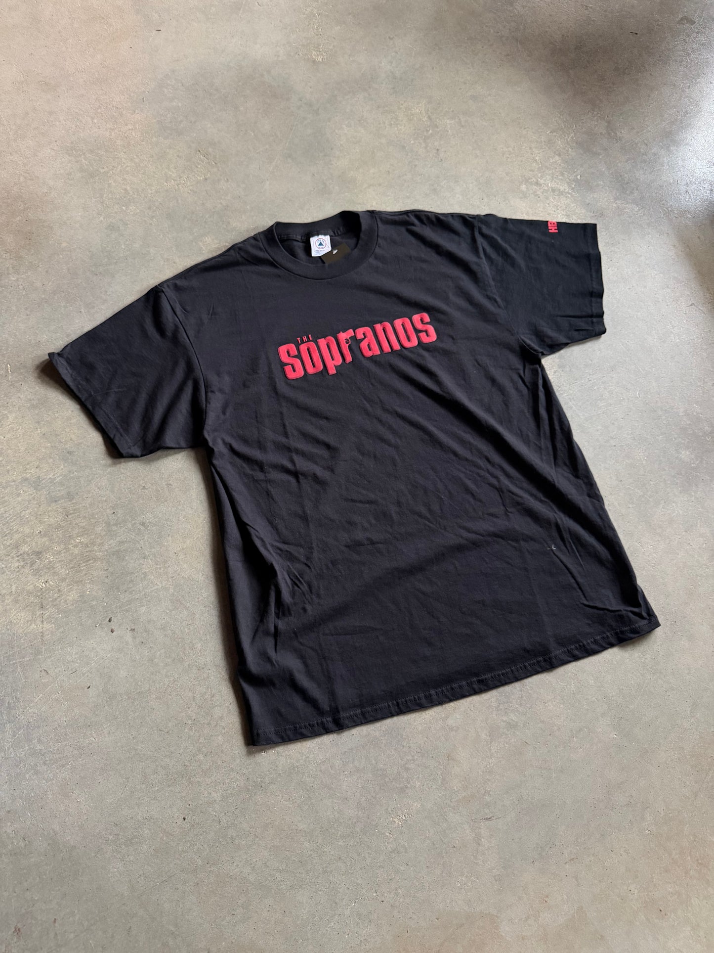 VTG Sopranos Puff Print Promo Tee Sz XL