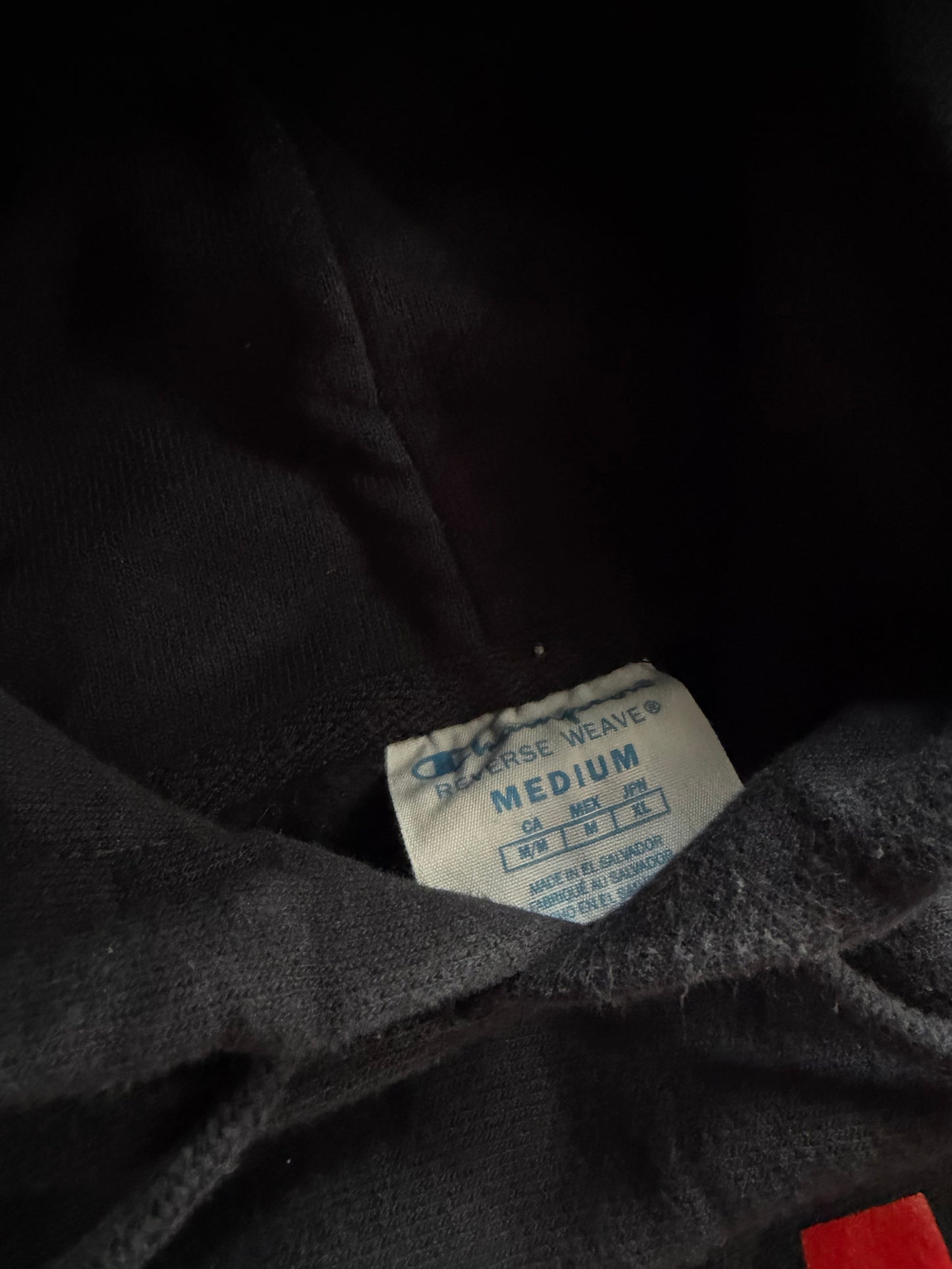 Ole Miss Champion Reverse Weave Hoodie Sz M