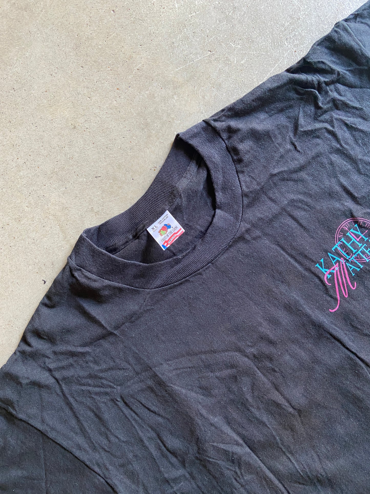 VTG Kathy Mattea "Lonesome Standard Time" Tee Sz XL