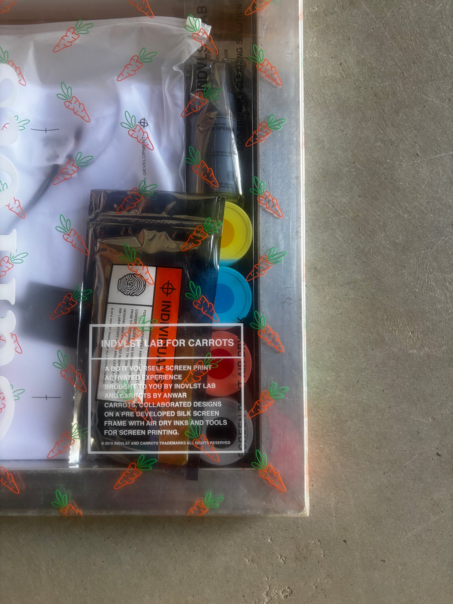 Carrots Indvlst Screen Print Kit