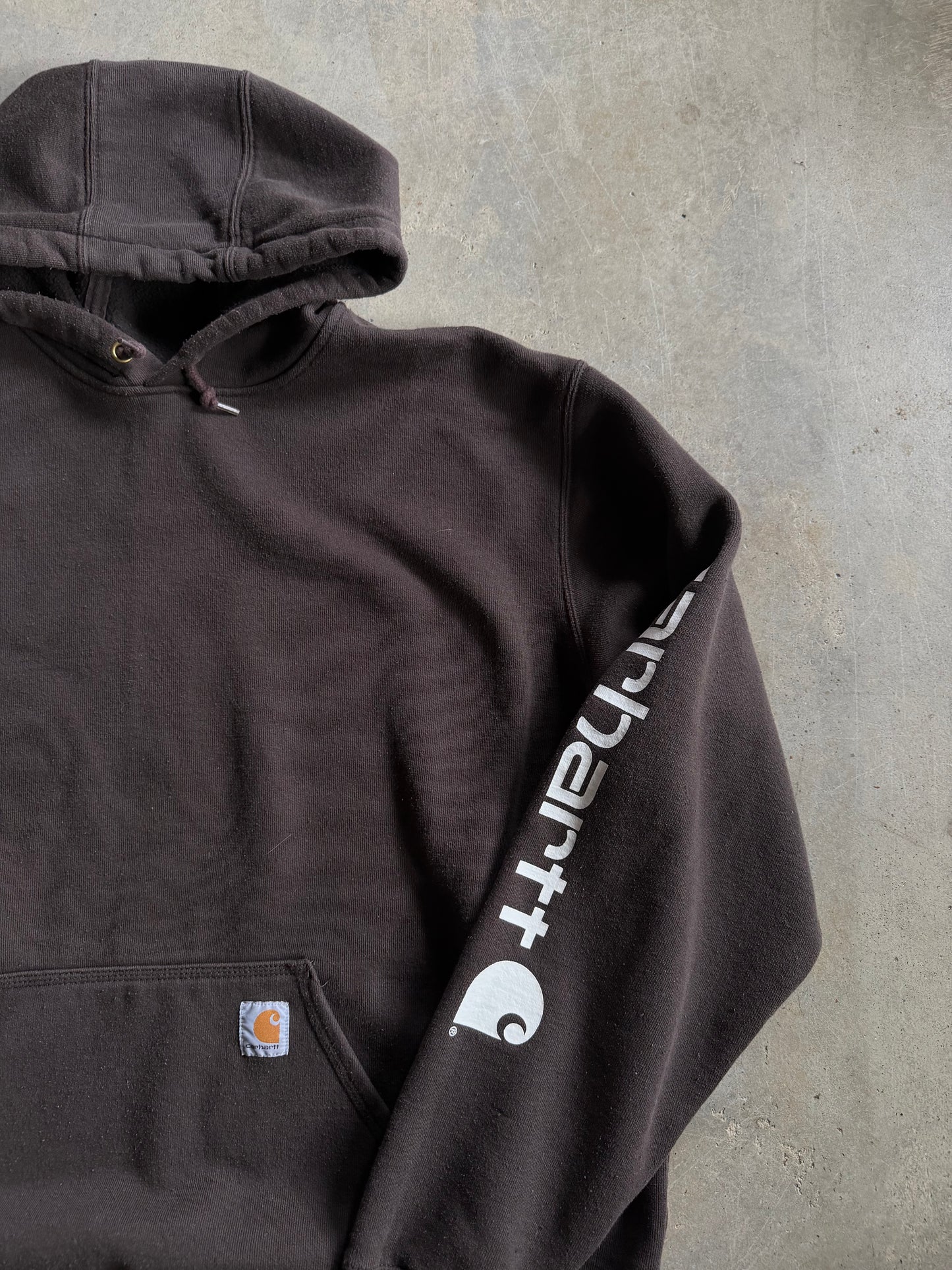 Carhartt Brown Hoodie Sz XL Tall