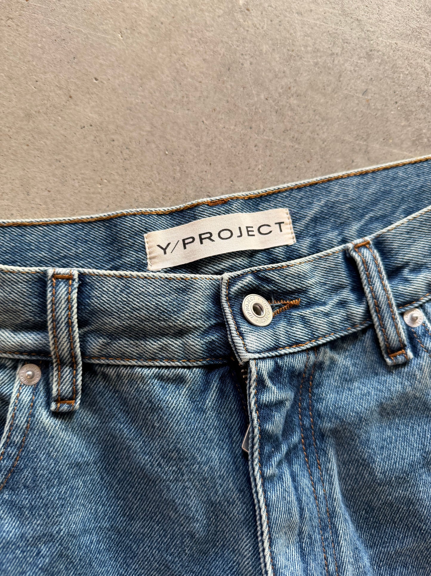 Y/Project Convertible Cowboy Jeans Sz 36x26