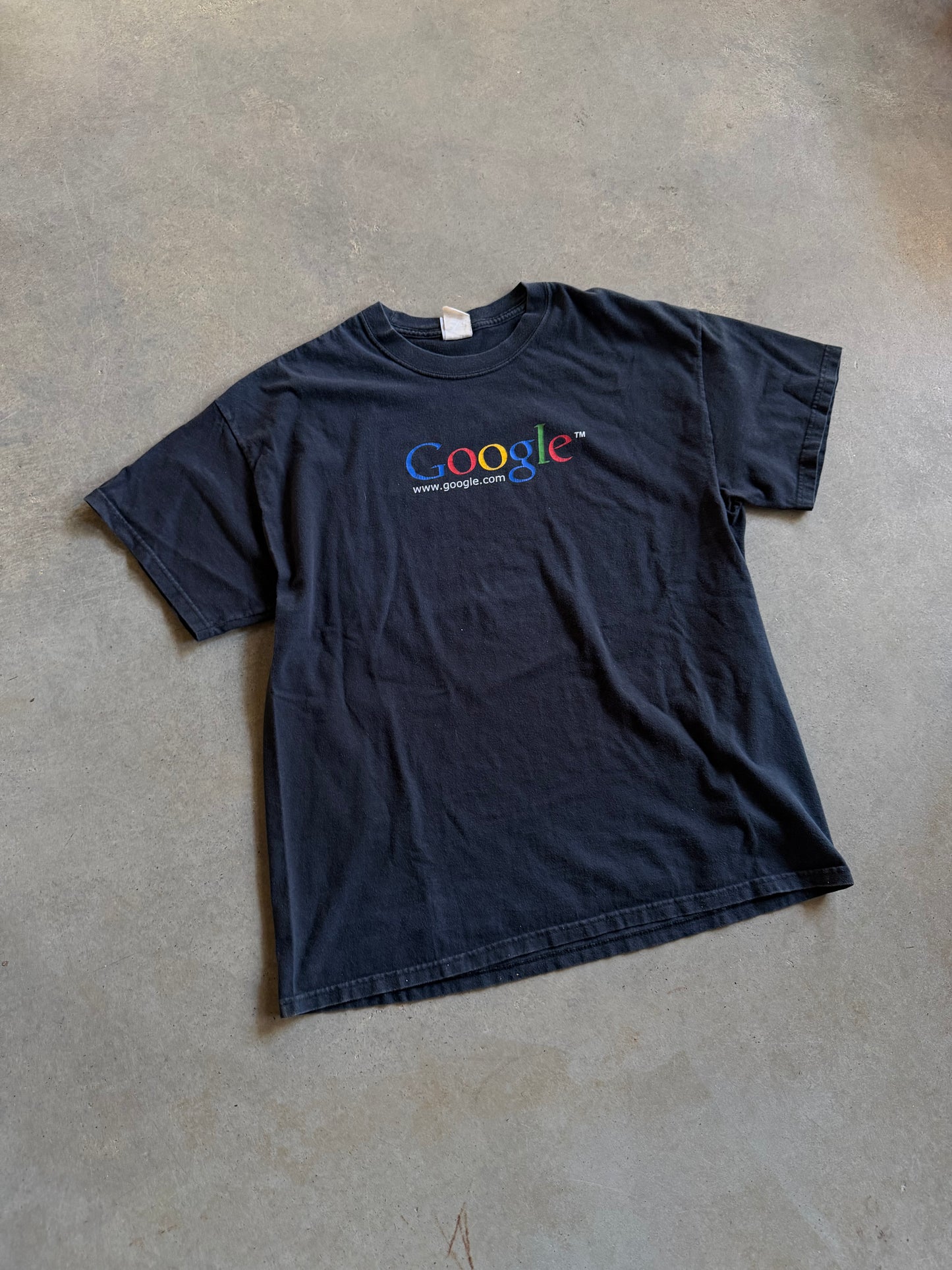 VTG Google Logo Tee Sz XL