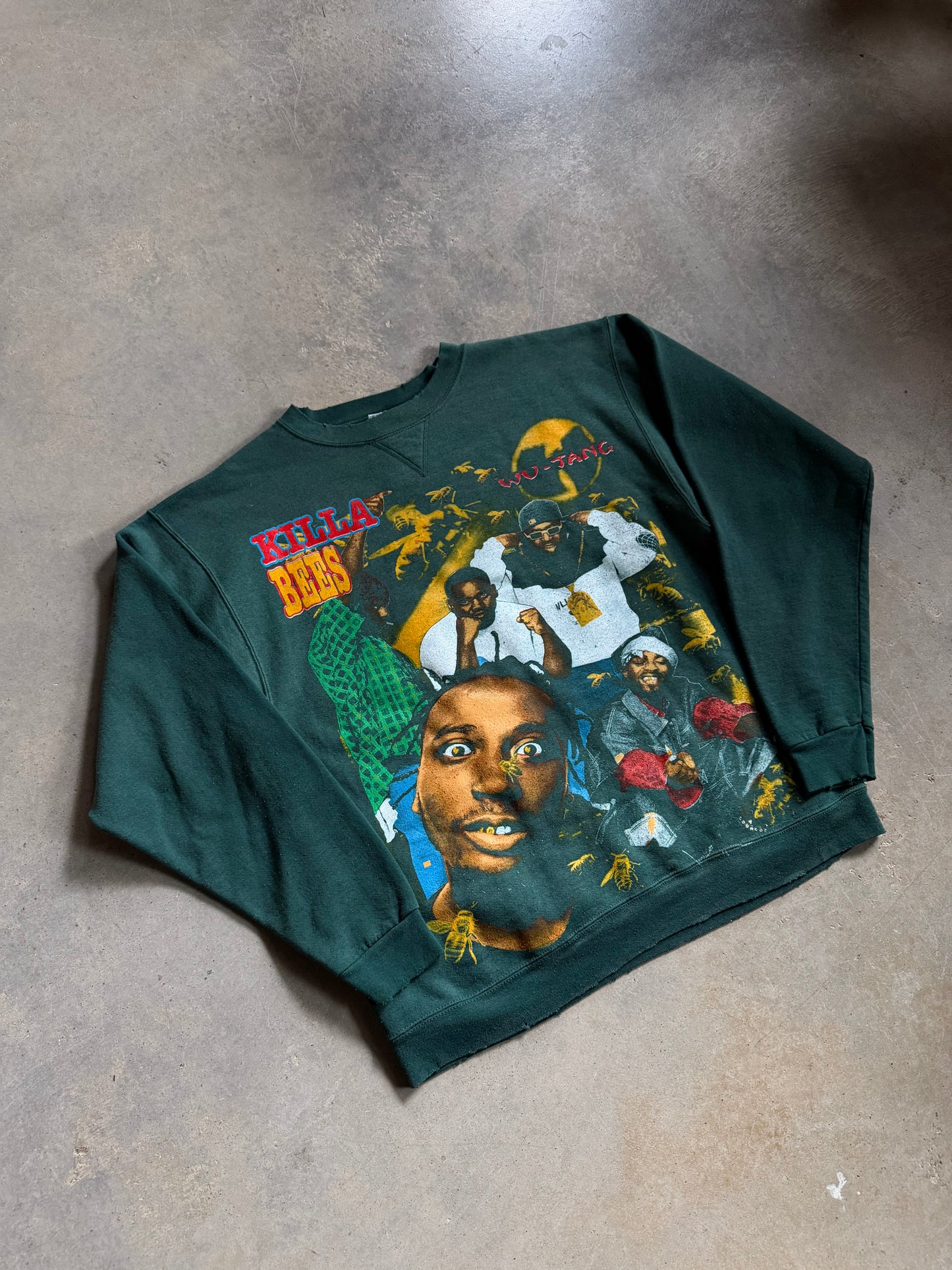 Backstock Co Wutang Vintage Sweatshirt Sz XL