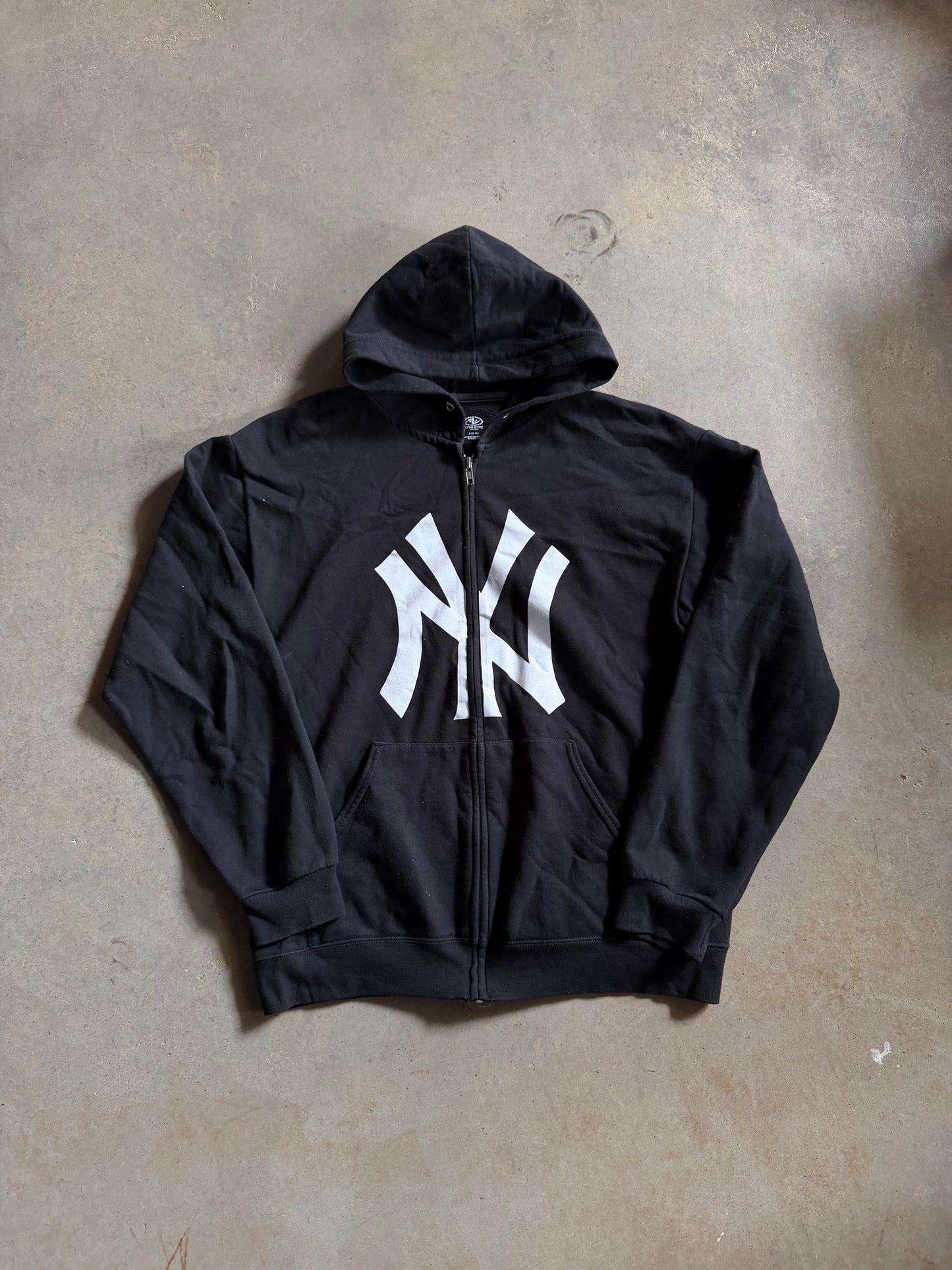 New York Yankees Black Hoodie Sz M