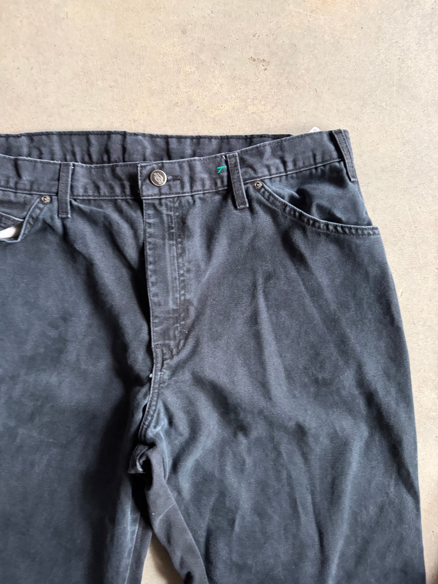 VTG Dickies Black Pants Sz 36x30