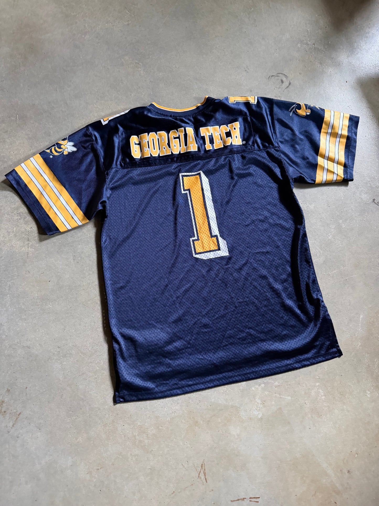 Georgia Tech HBCU Buzz Football Jersey Sz XXL