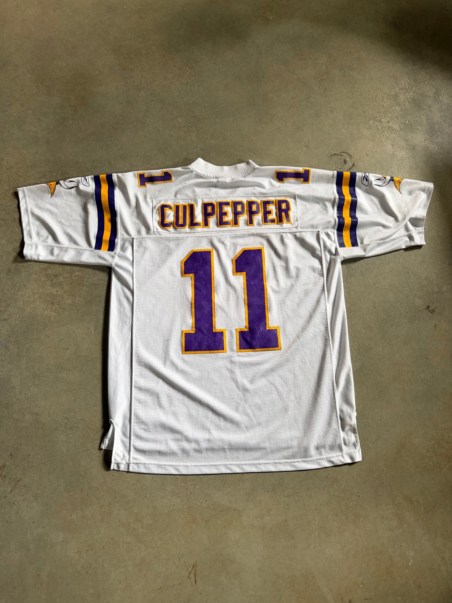 VTG Minnesota Vikings Dante Culpepper Reebok Football Jersey Sz XL