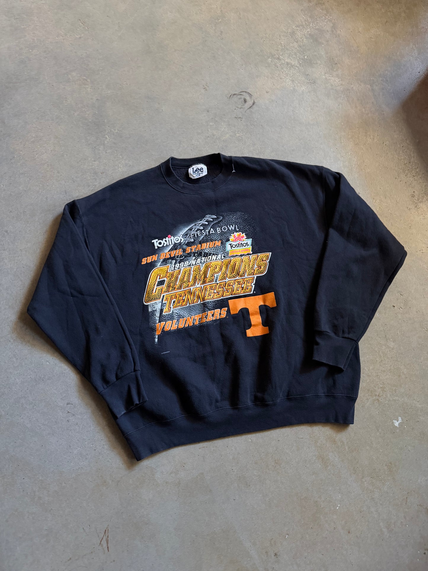 VTG Tennessee Volunteers 1998 Fiesta Bowl Sweatshirt Sz 2XL