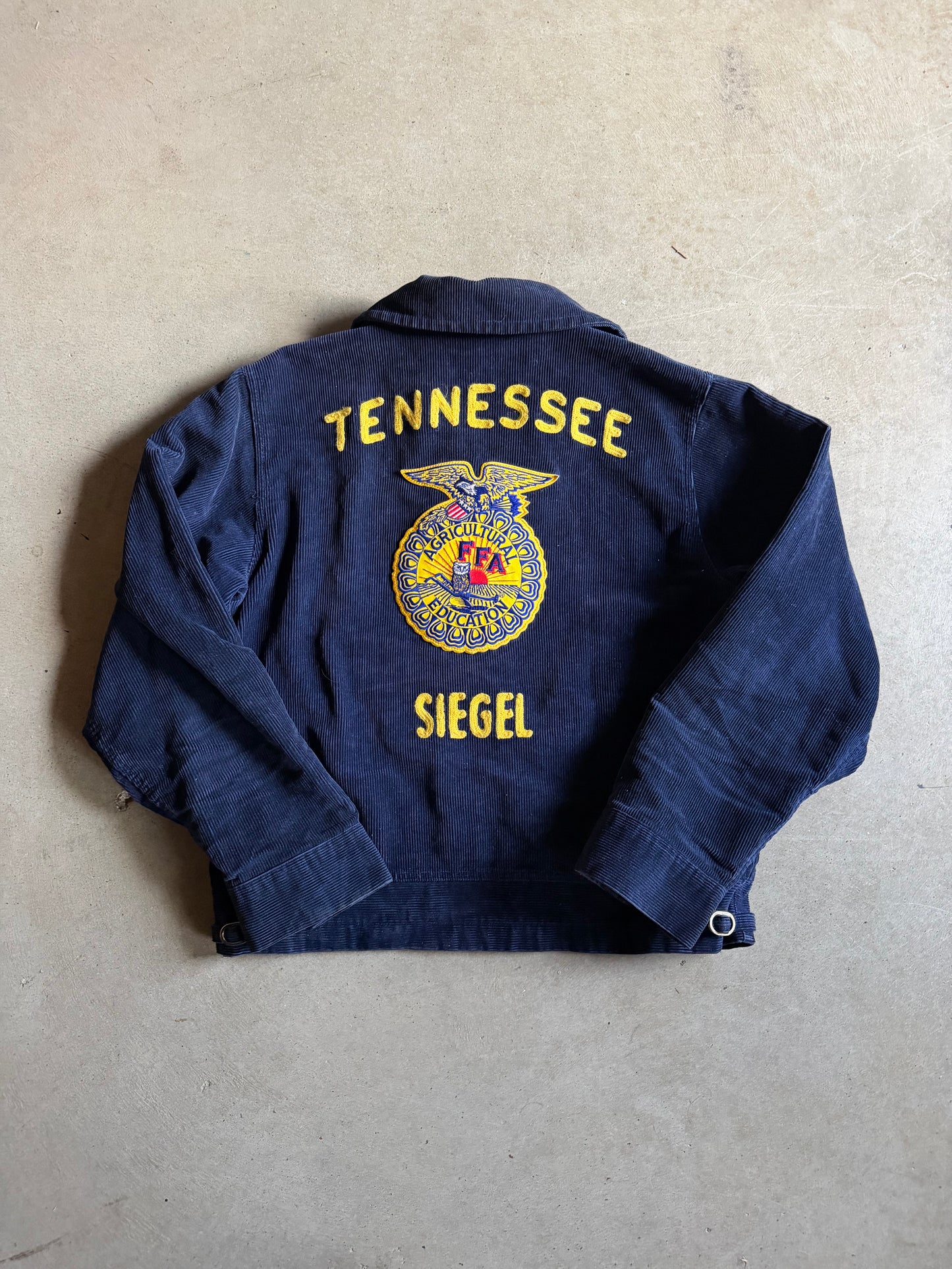 VTG Tennessee Siegel FFA Corduroy Jacket Sz M