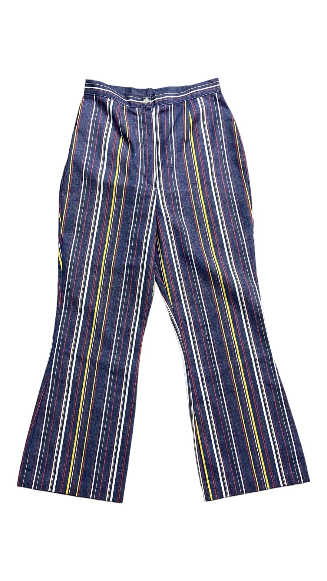 VTG Primary Color Stripped Pants SZ 28x29