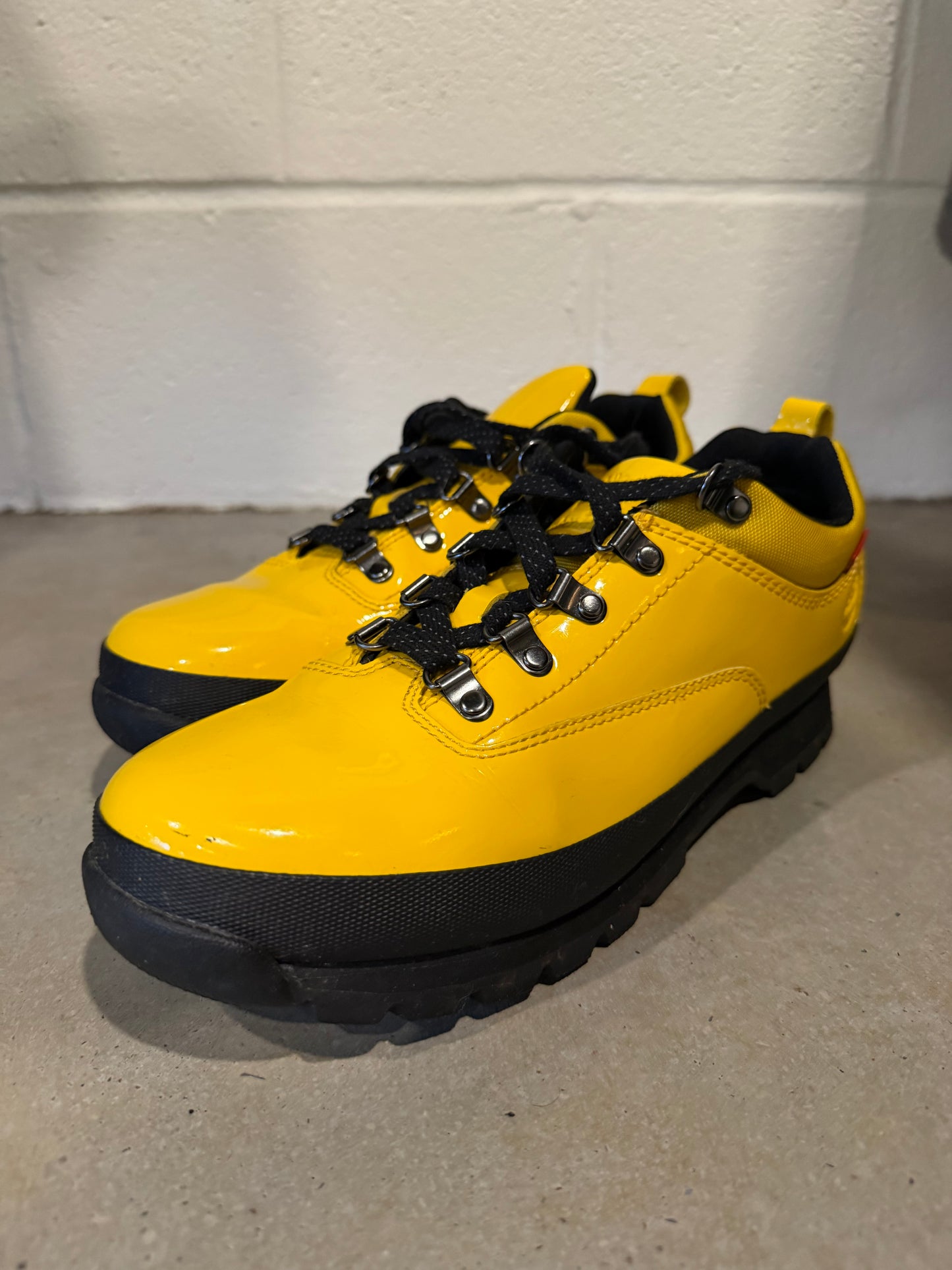 Timberland Supreme x Euro Hiker Low "Yellow Black" Sz 8.5M/10W
