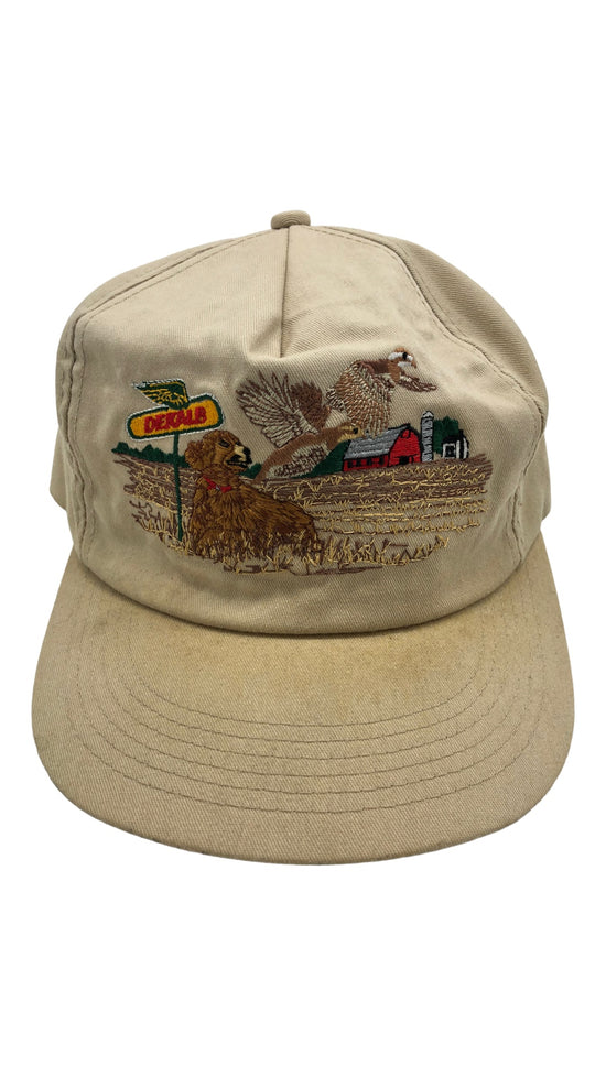 VTG Dekalb Dog Pheasant Farm Snapback Hat