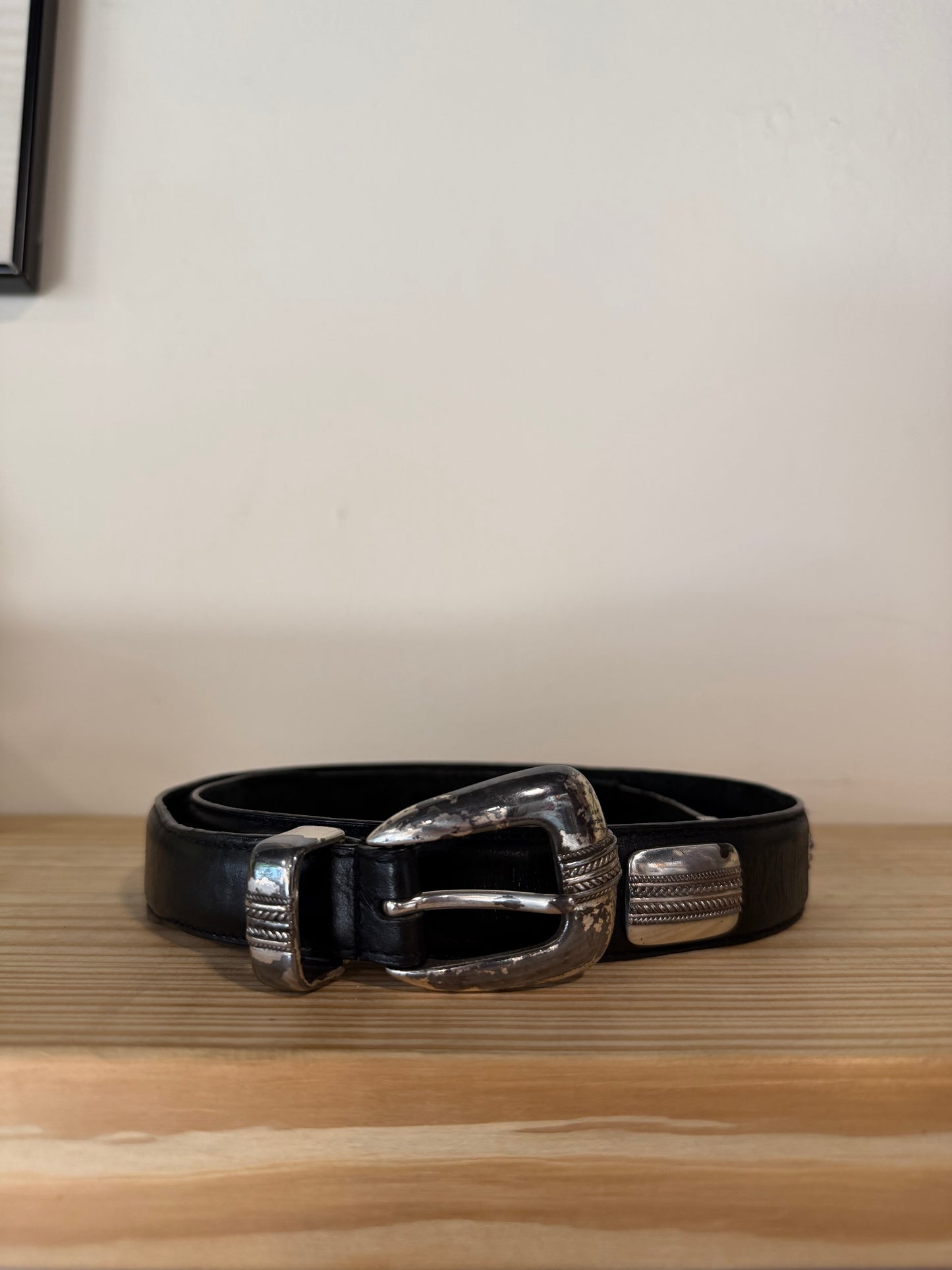 VTG Genuine Leather 1993 Belt Sz 34