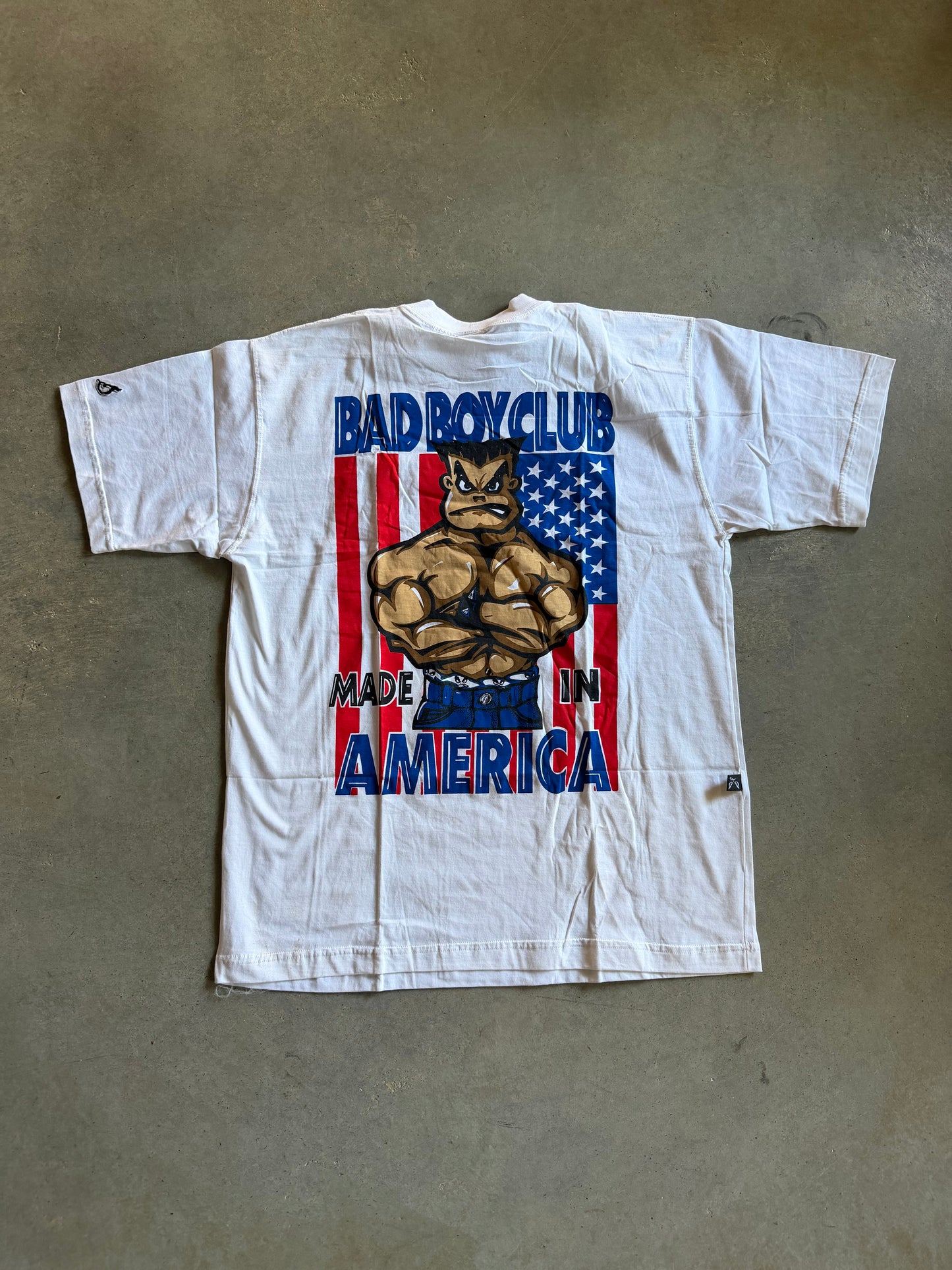 VTG 90s Bad Boy Club America Tee Sz  L