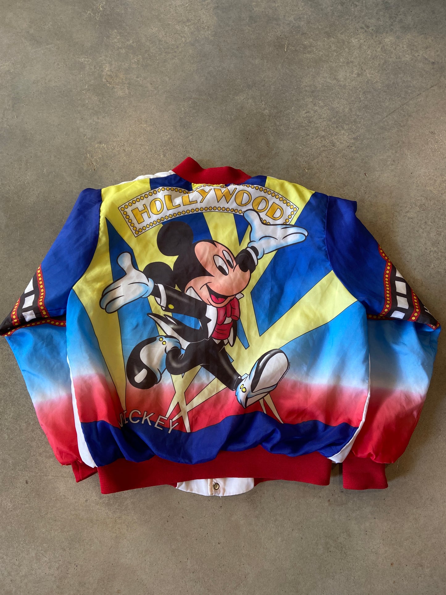 VTG Chalkline Mickey Mouse Fanimation Jacket Sz Med