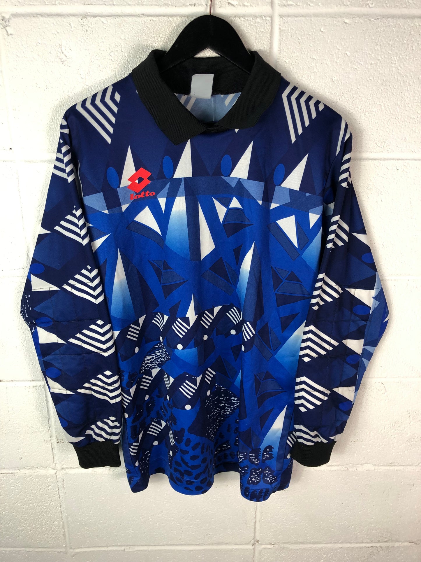 VTG Lotto Collared Goalkeeper L/S Soccer Jersey Sz M