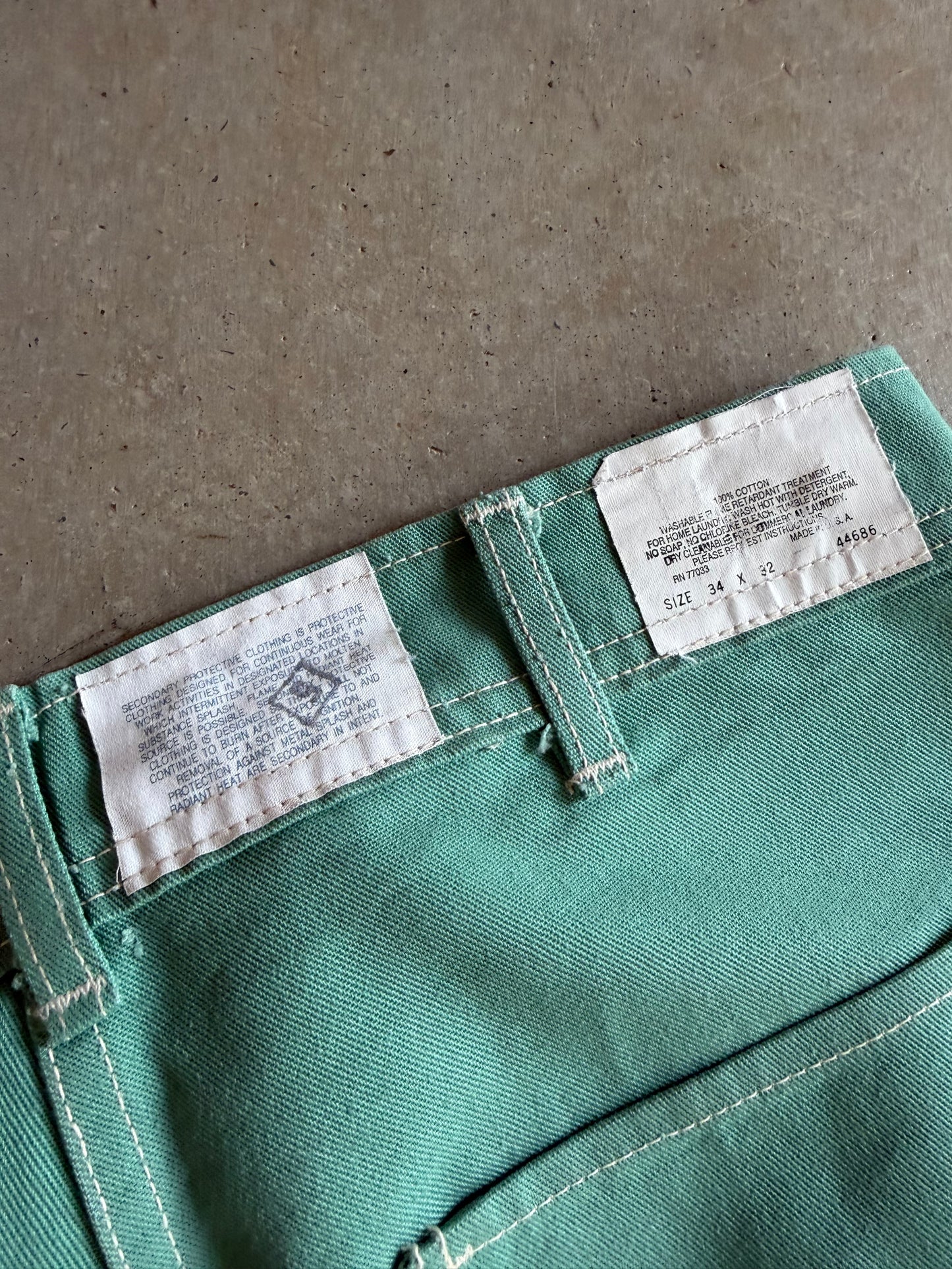 Pistacho Workman Pants Sz 34x32