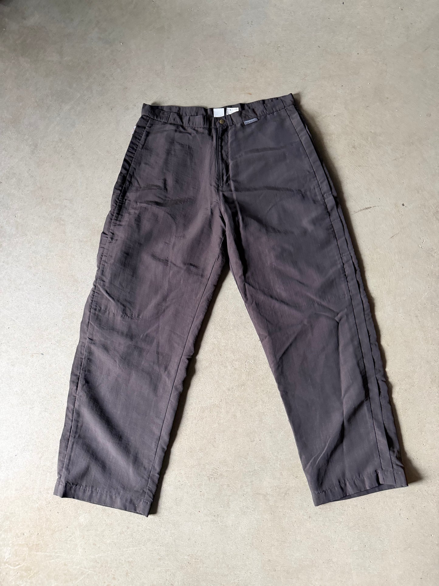 Reebok UK Gray Track Pants Sz L