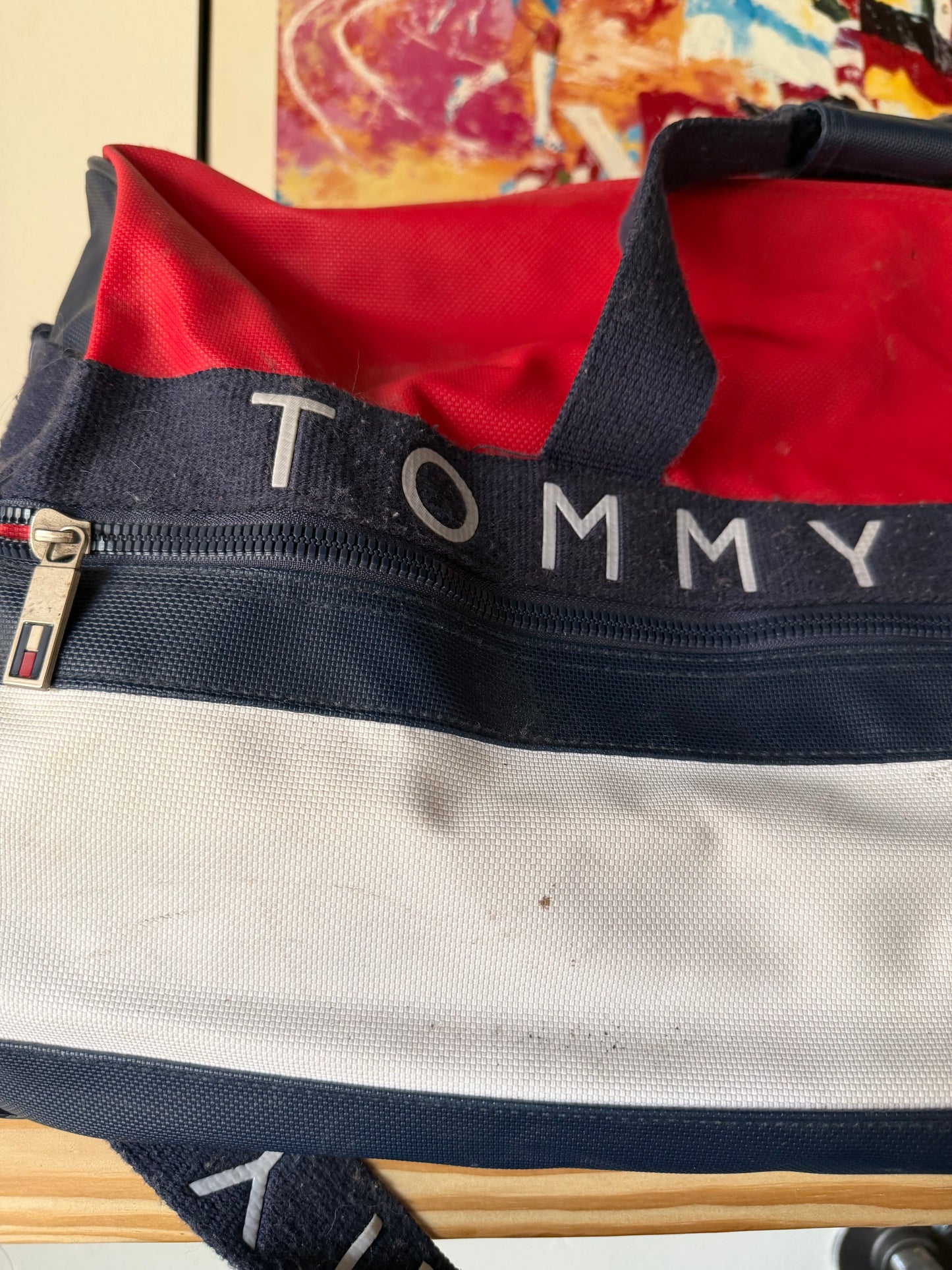 VTG Tommy Hilfiger Duffle Bag