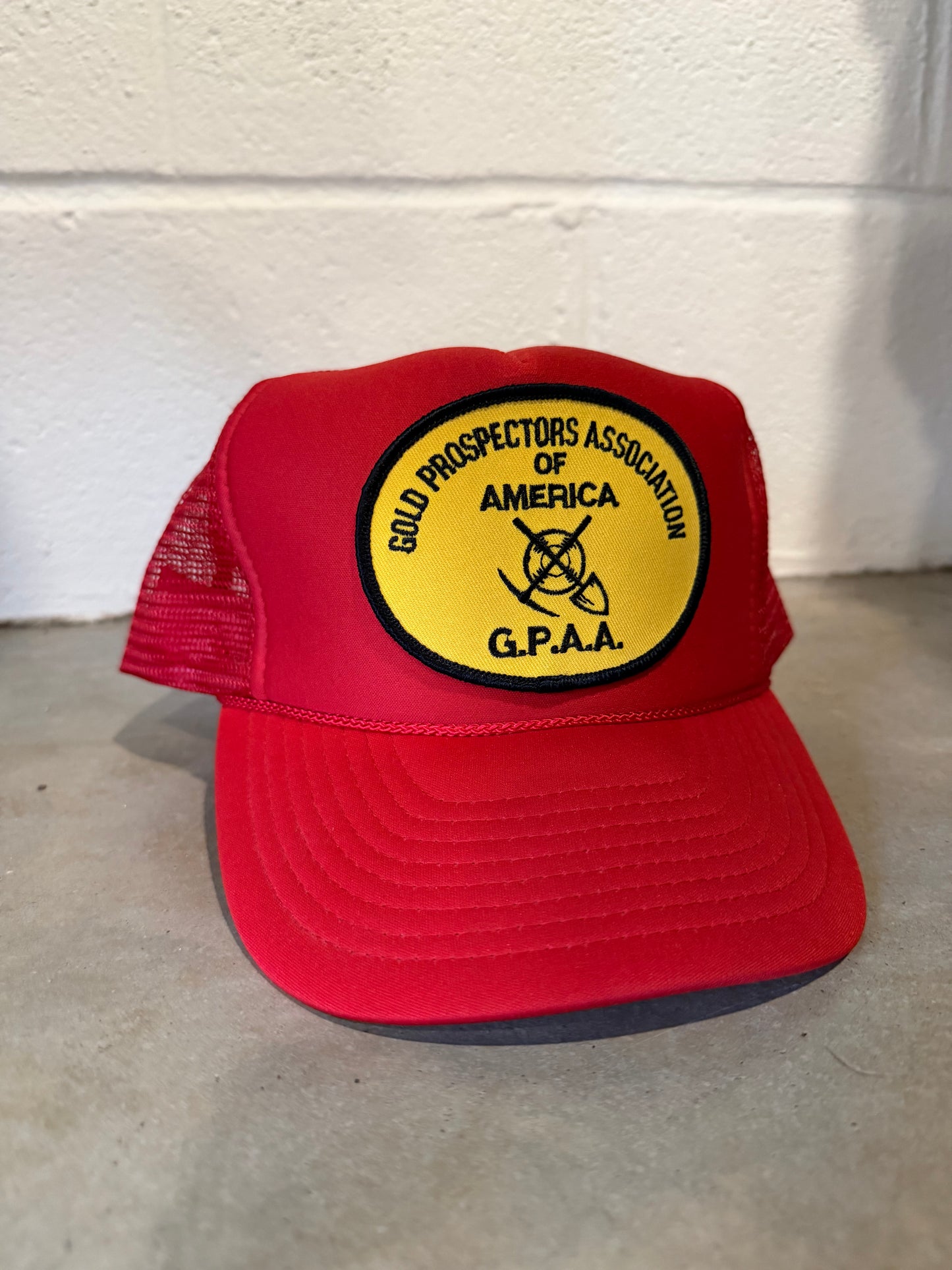 VTG GPAA Gold Prospectors Association of America Trucker Hat