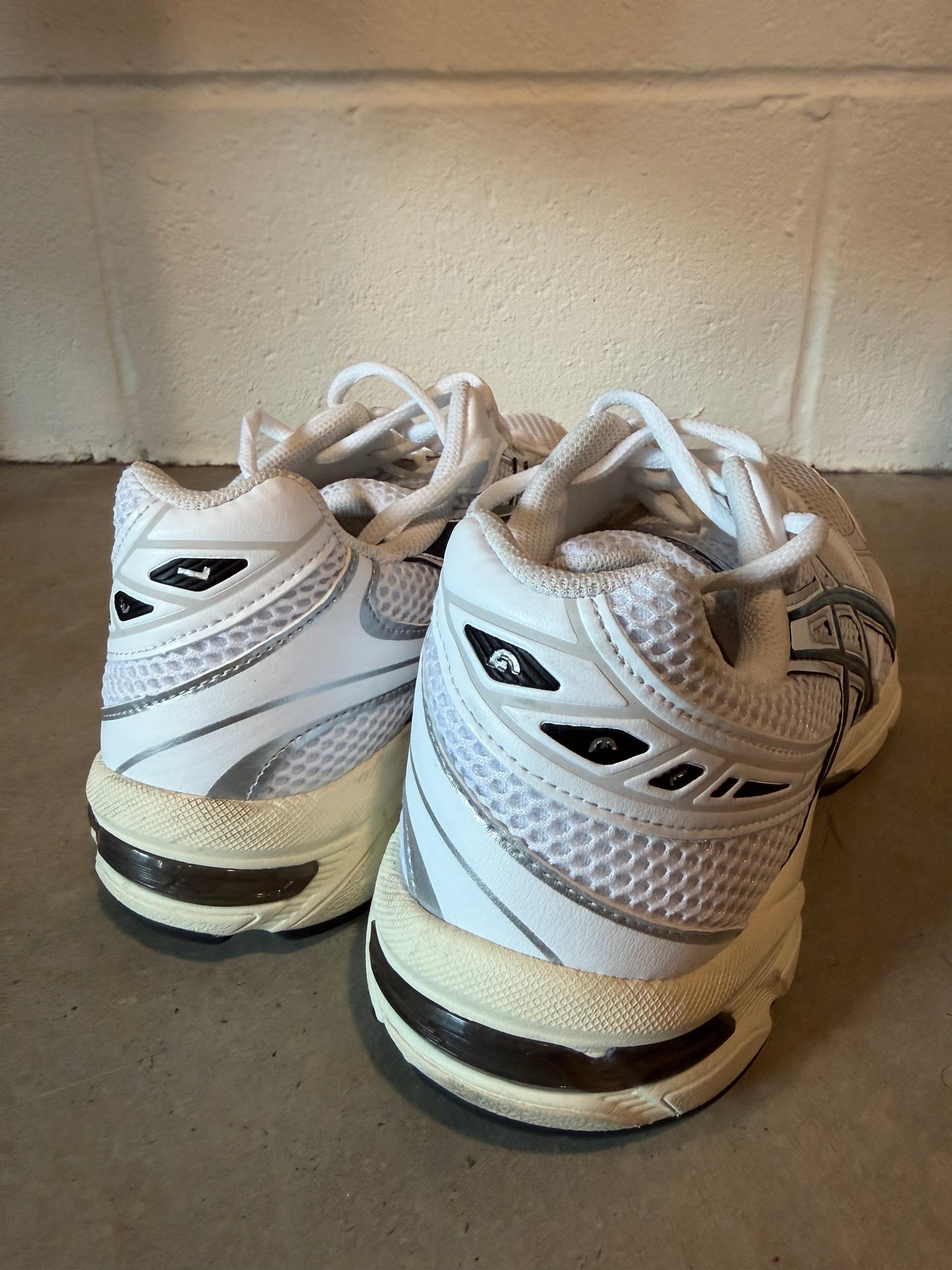 Preowned ASICS Gel-1130 White Cloud Grey Sz 10M/11.5W