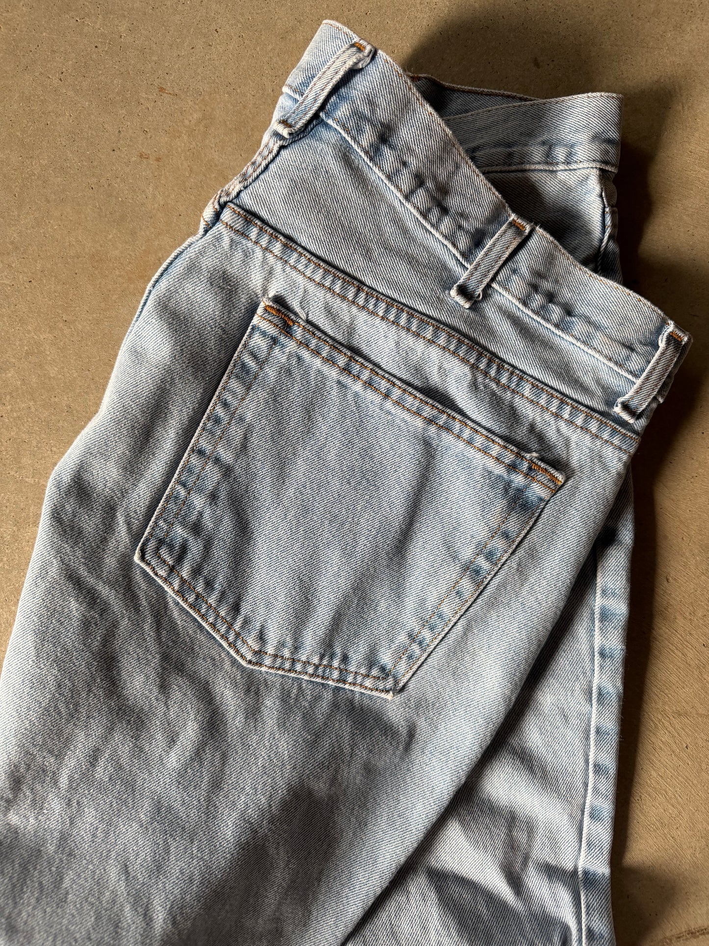 Faded Glory Light Wash Denim Jeans Sz 38x34
