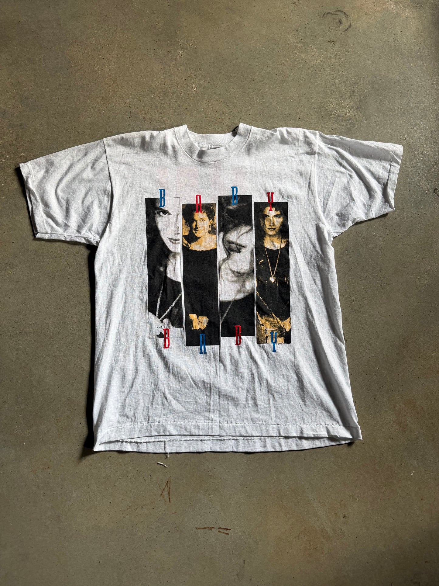VTG 1991 Amy Grant Baby Baby Tour Tee Sz XL
