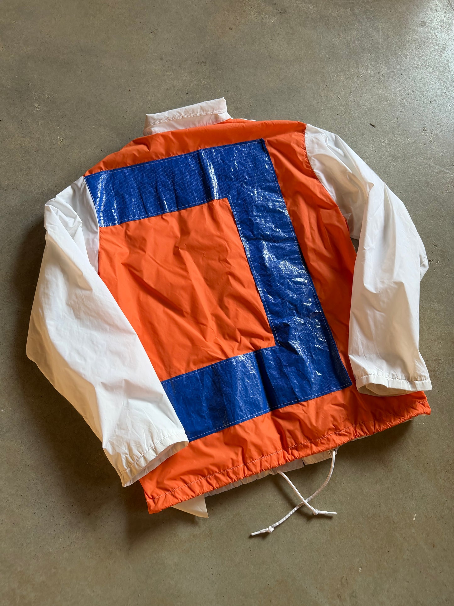 Comme Des Garcon Blue/Orange Jacket Sz L