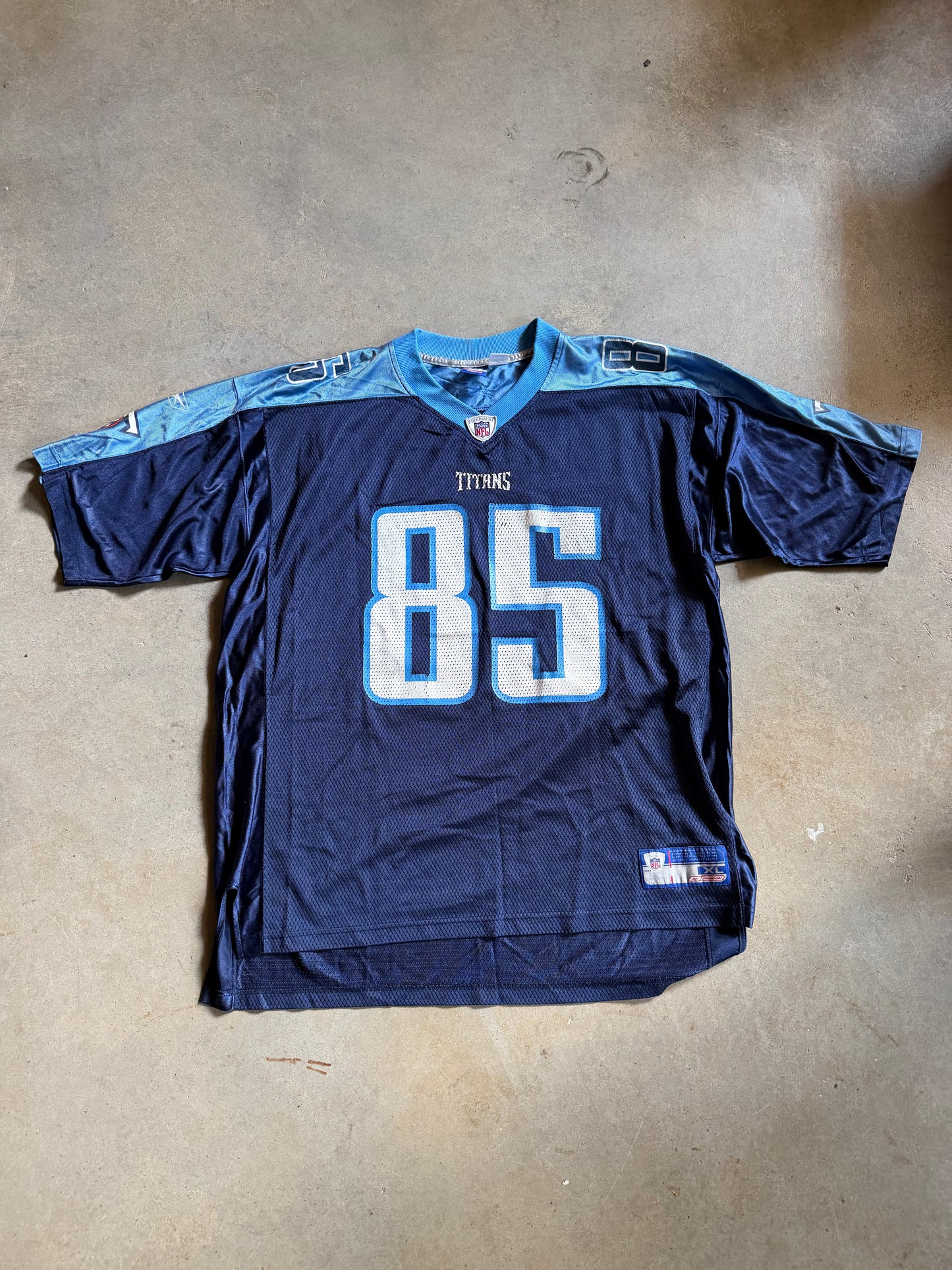 VTG Tennessee Titans Derrick Mason Football Jersey Sz XL