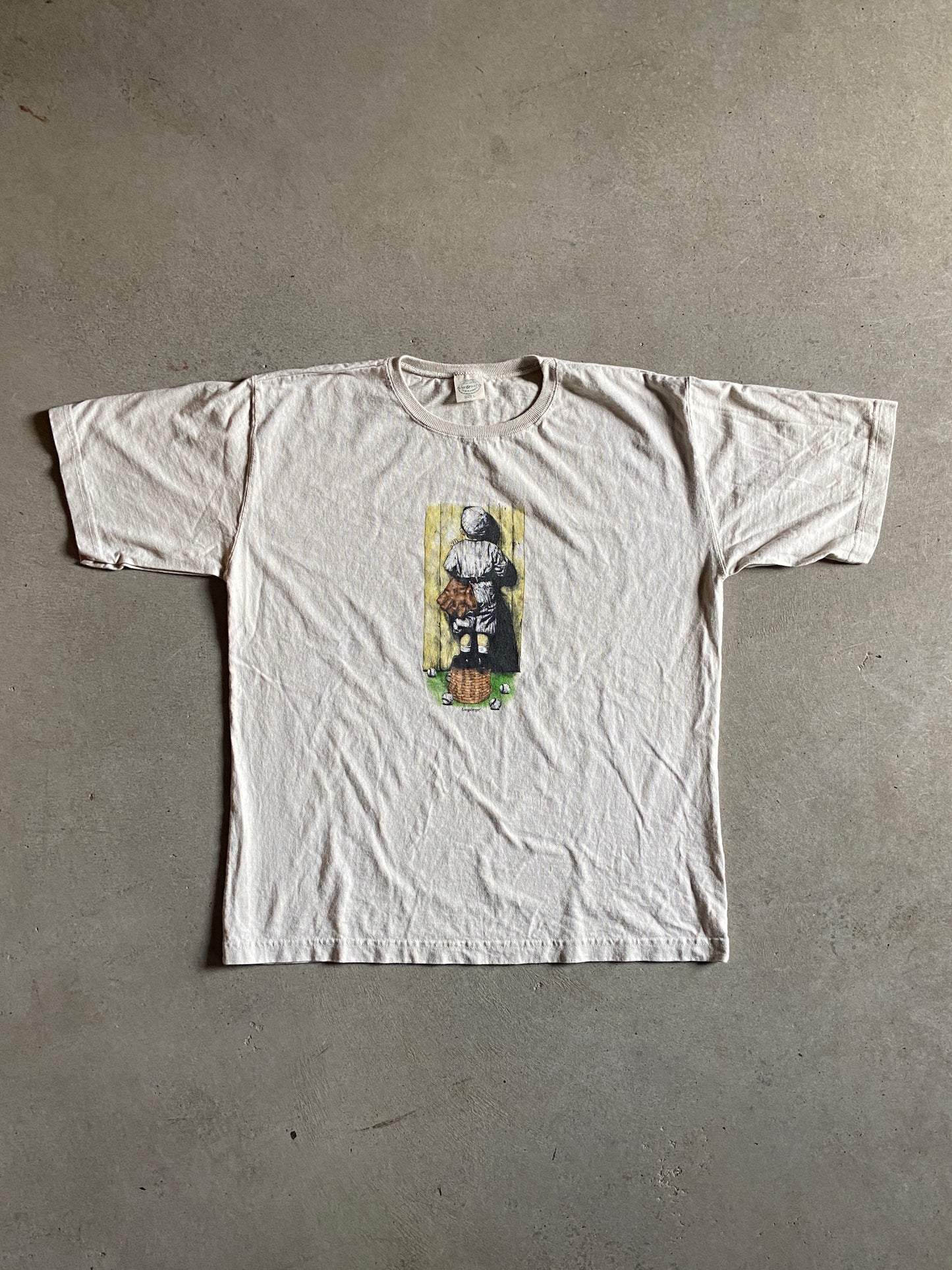 VTG Longaberger Baseball Tee Sz L
