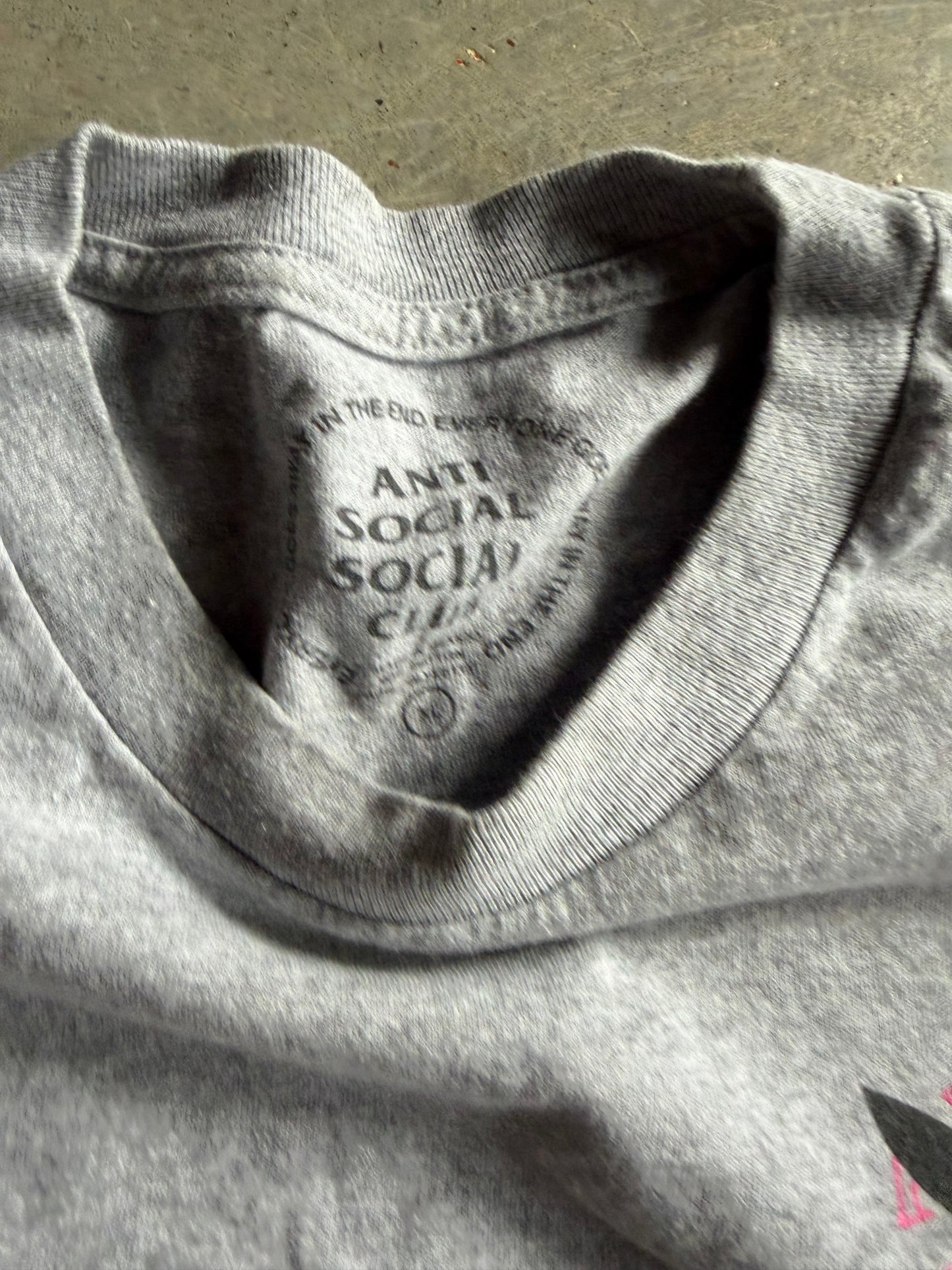 Playboy Anti Social Social Club Tee Sz XL