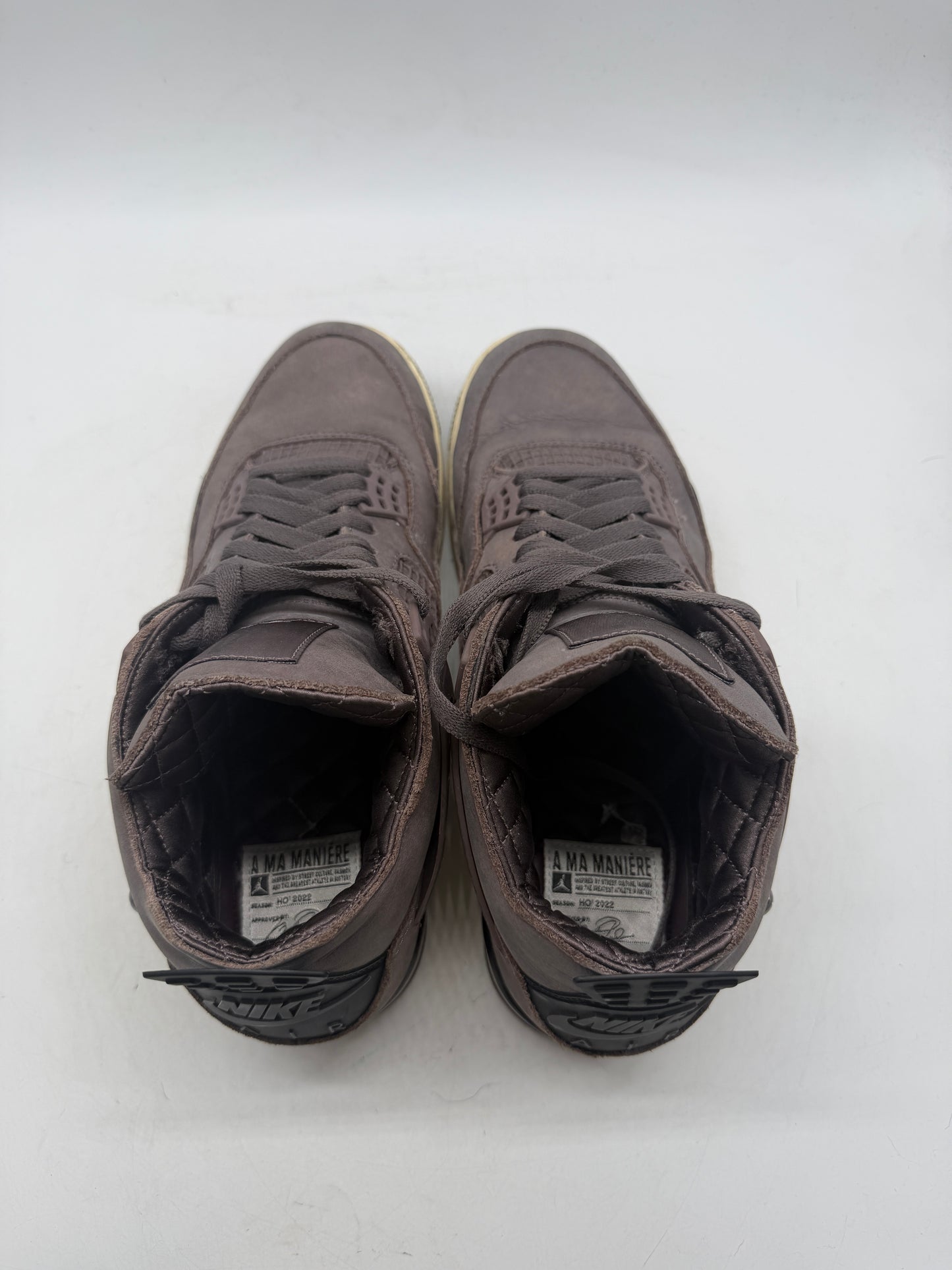Used Air Jordan 4 Retro SP A Ma Maniére Dark Mocha Sz 11M/12.5W DV6773-220