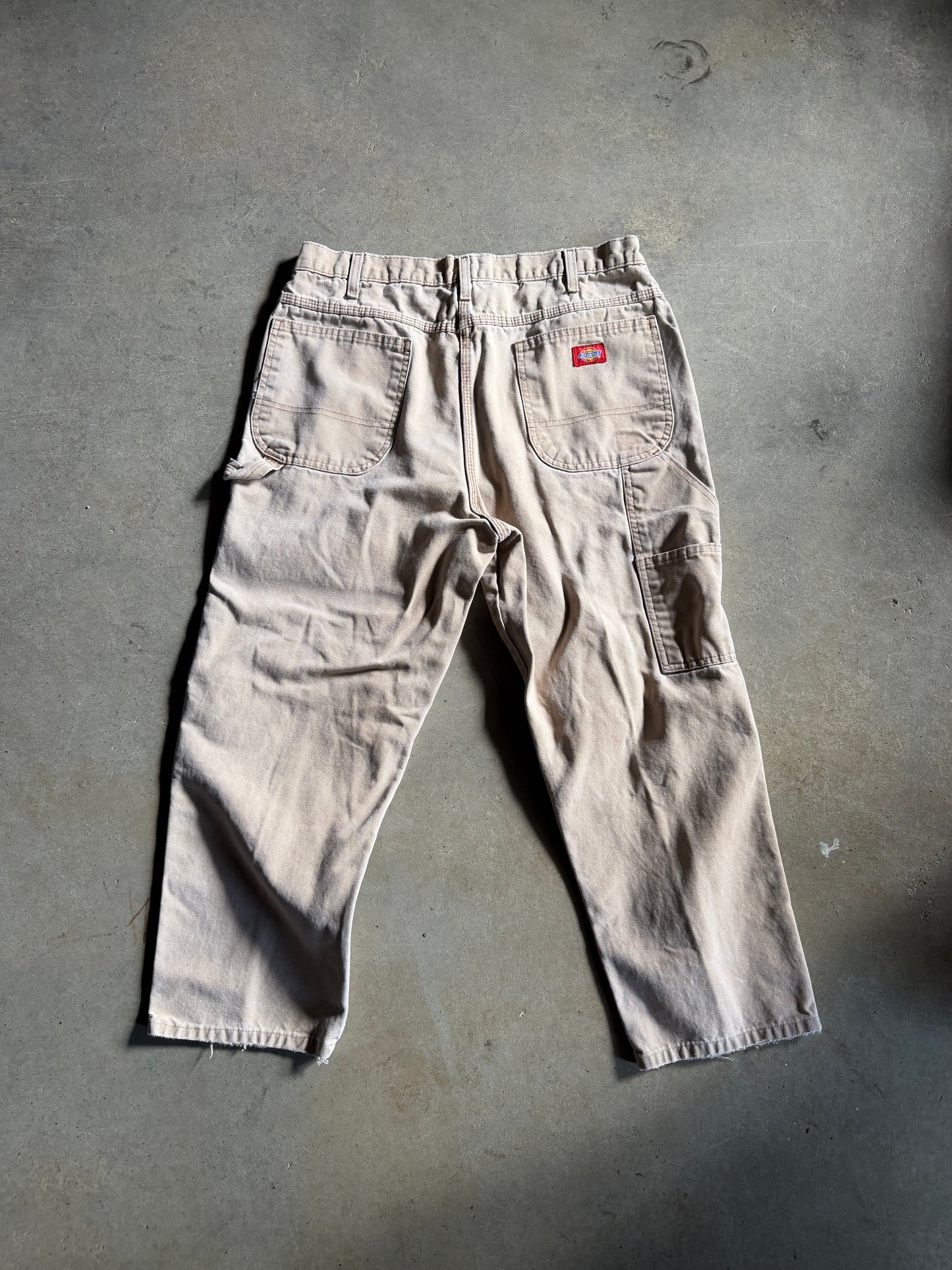 VTG Dickies Khaki Pants Sz 34x25