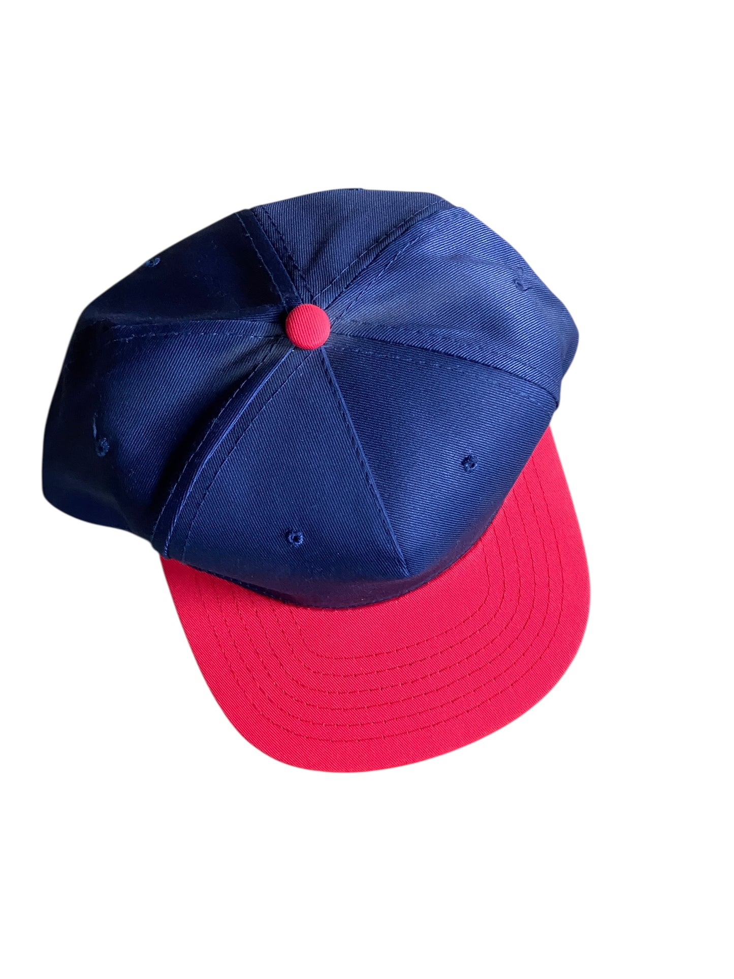 VTG AJM Navy Blue/Red Snapback Hat
