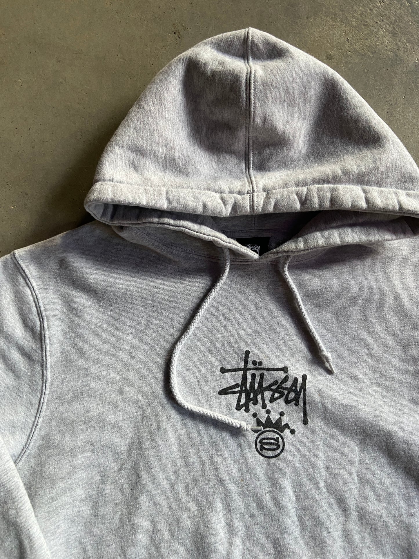 Stussy Crown Logo Sweatshirt Sz Large